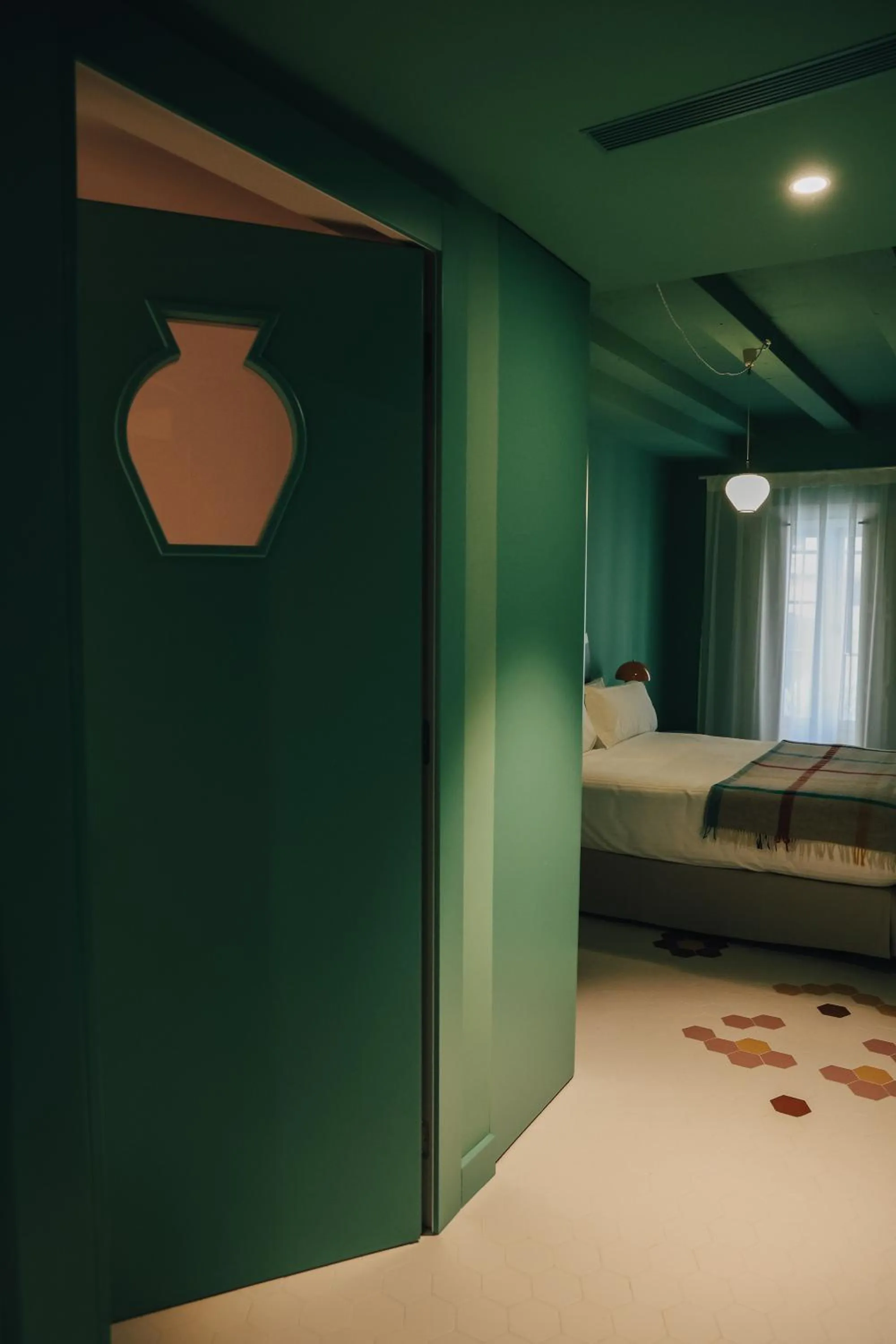 Decorative detail, Bed in Casa Clarita