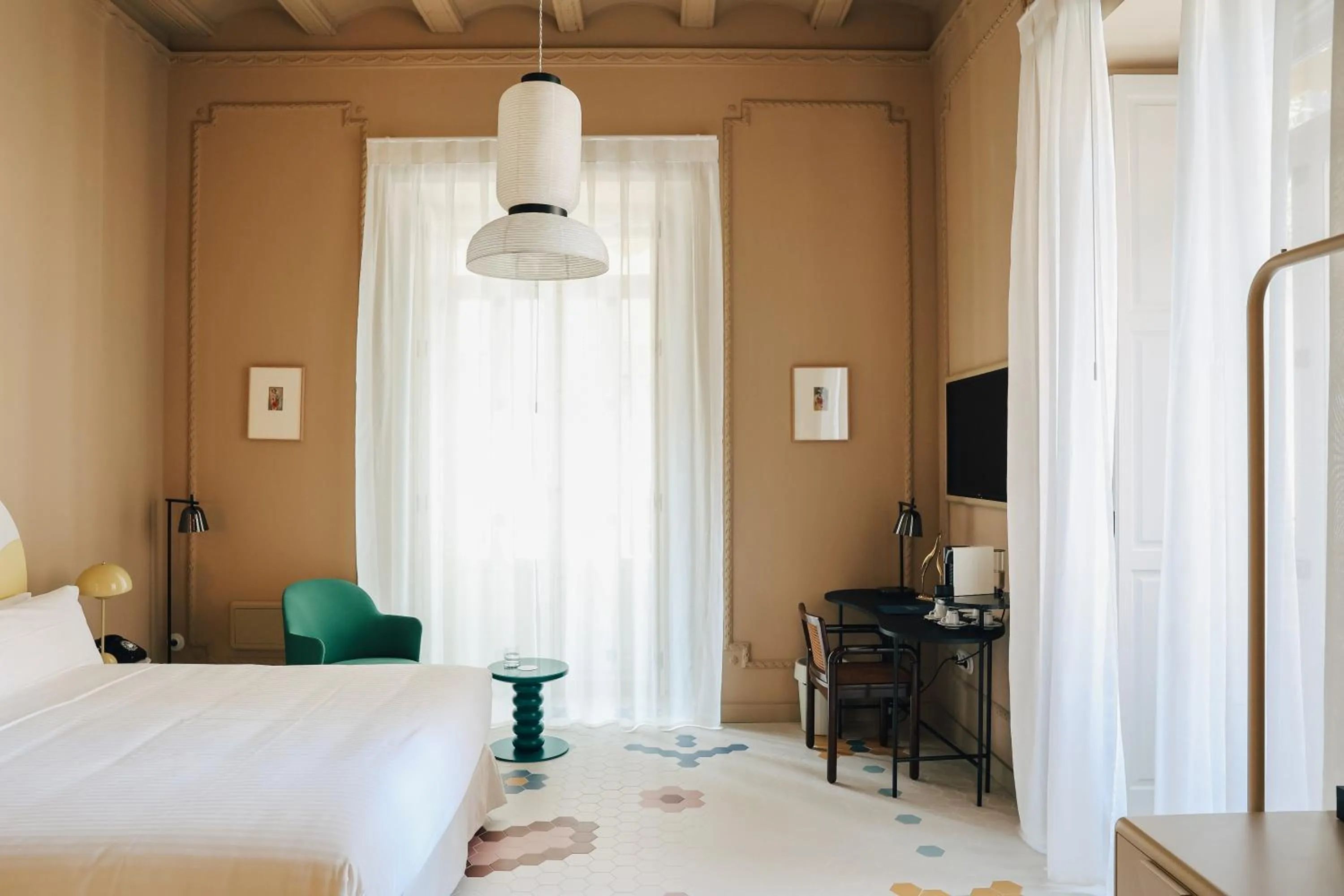Decorative detail, Bed in Casa Clarita