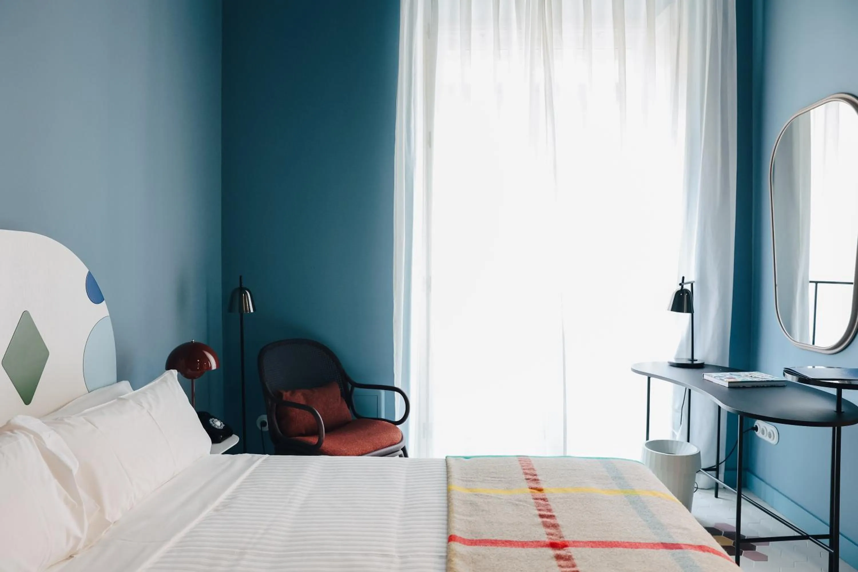 Decorative detail, Bed in Casa Clarita