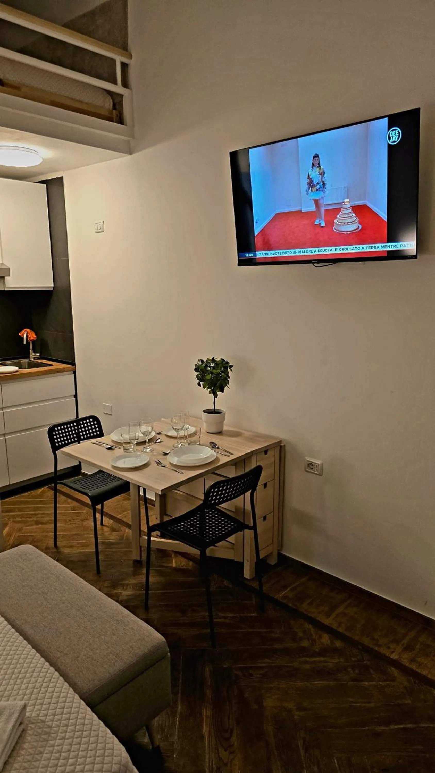 TV and multimedia in Casa Storica Piazza 5 Giornate