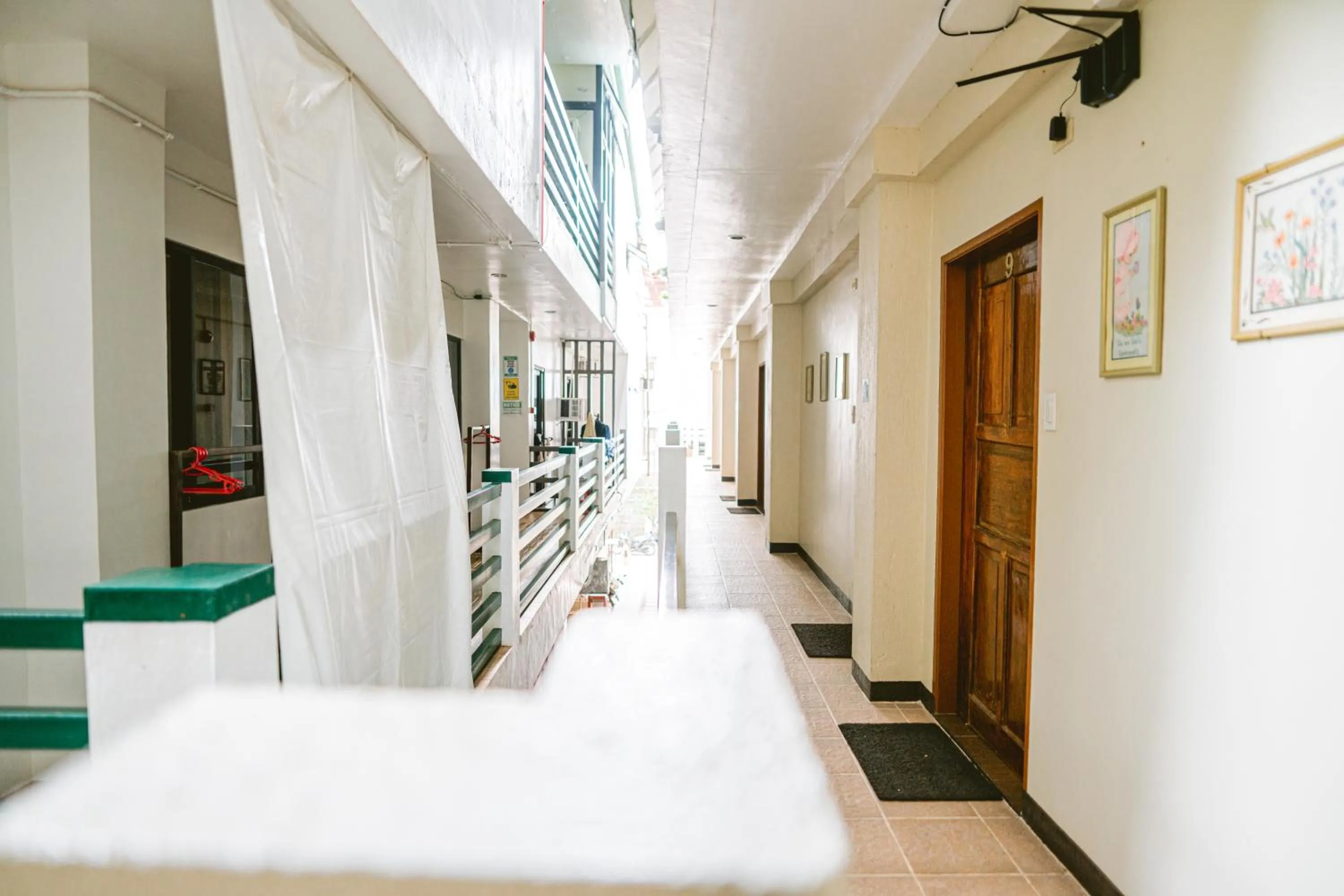 Balcony/Terrace, Bed in Jazmine's Place