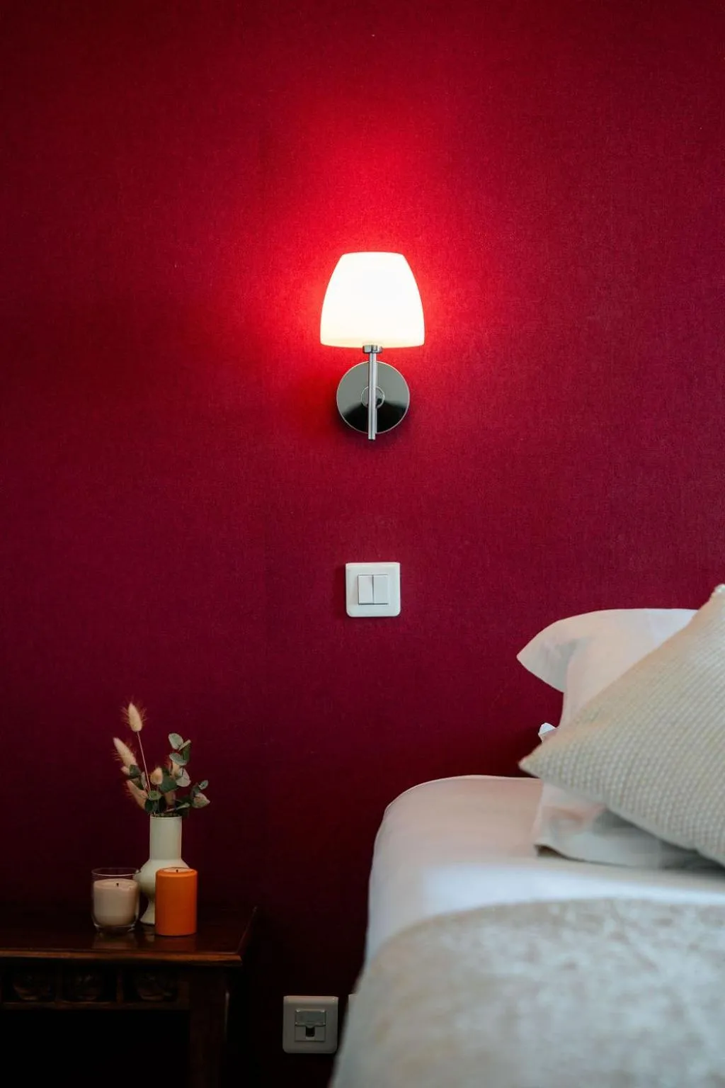 Bed in Hôtel de la Plage