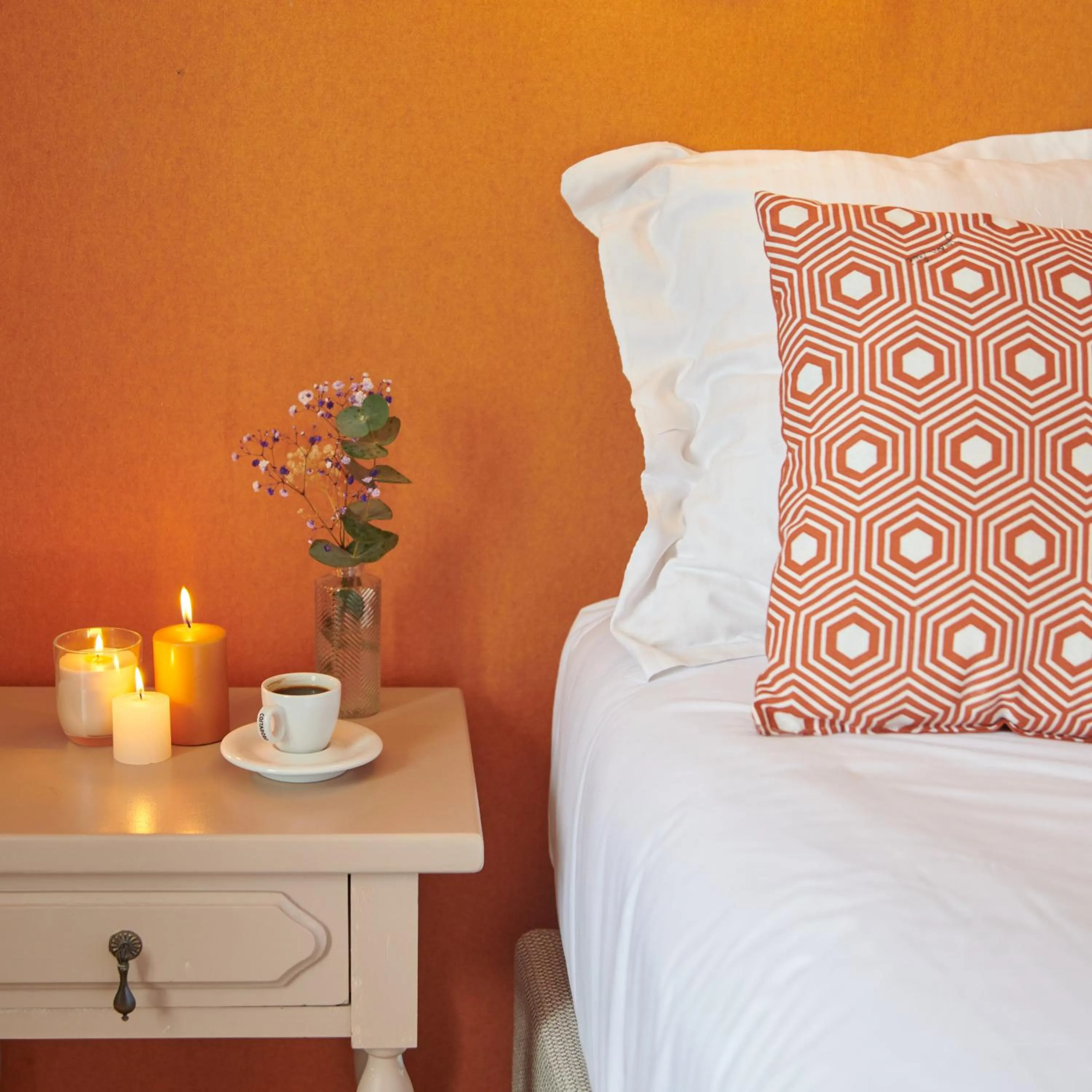 Bedroom, Bed in Hôtel de la Plage