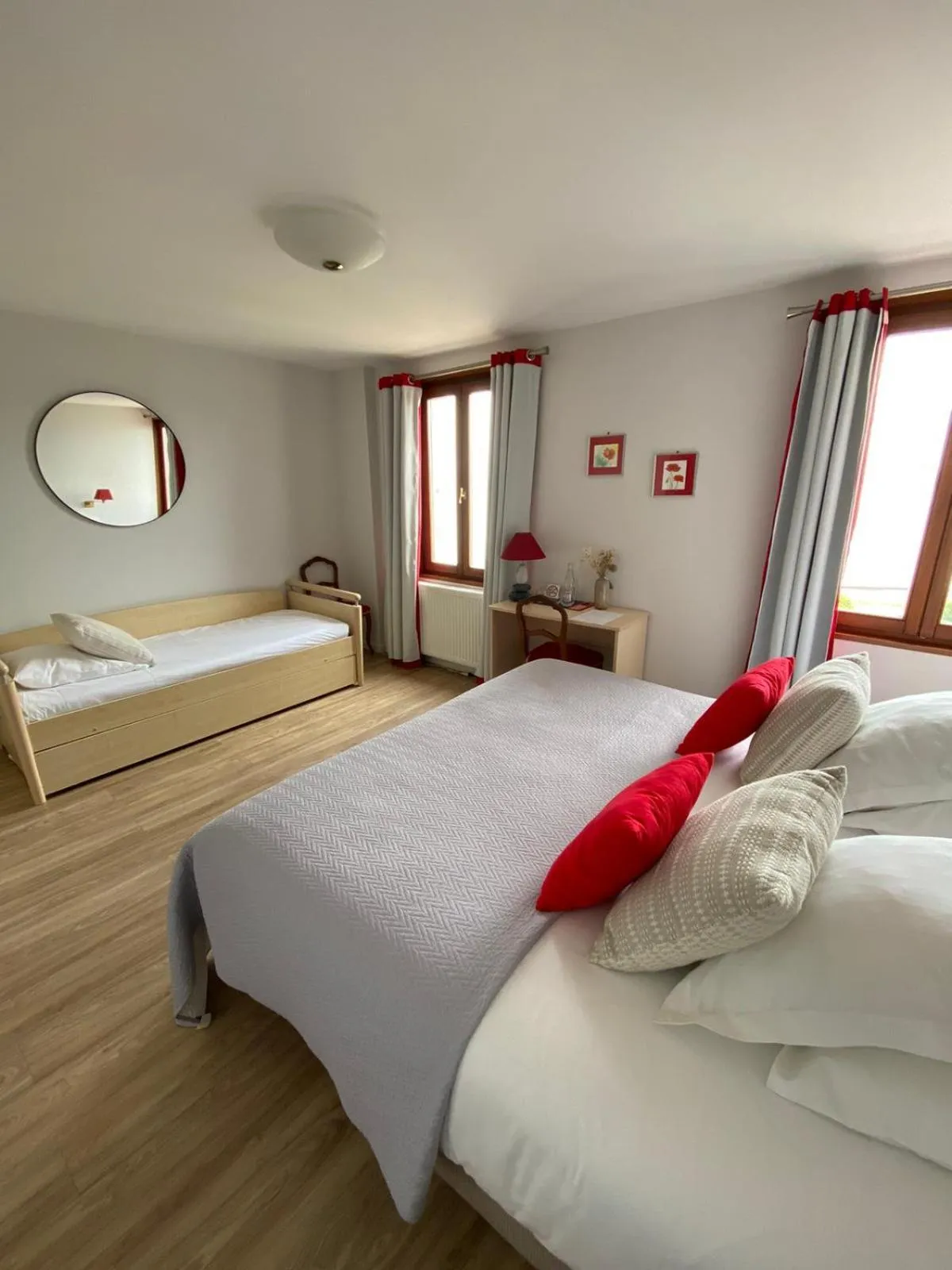 Bed in Hôtel de la Plage