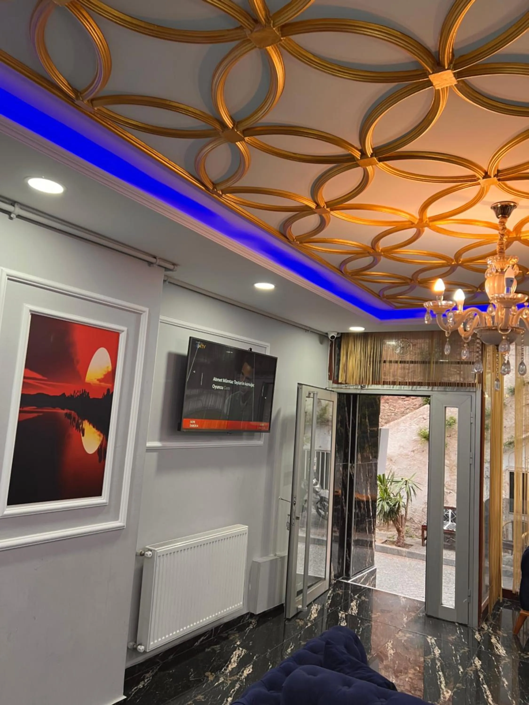 Lobby or reception in Sami hotel