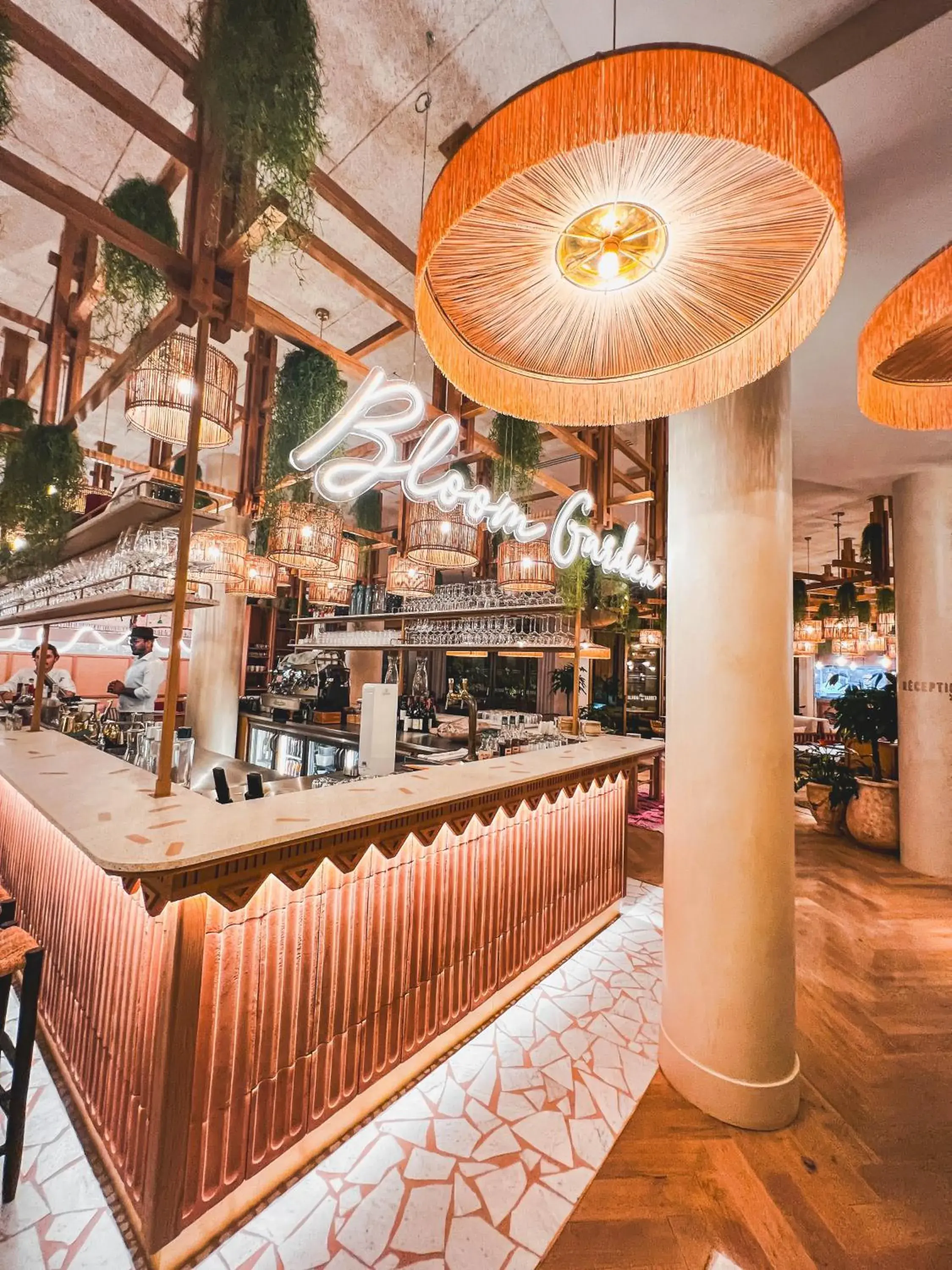 Lounge or bar in Bloom House Hôtel & SPA Lounge or bar in Bloom House Hôtel & SPA