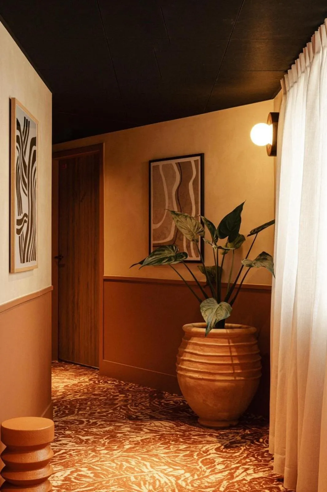 Decorative detail in Bloom House Hôtel & SPA