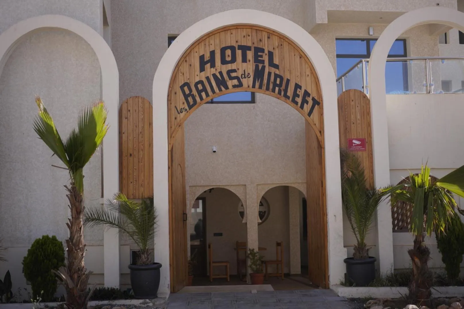 Facade/entrance in Les Bains de Mirleft