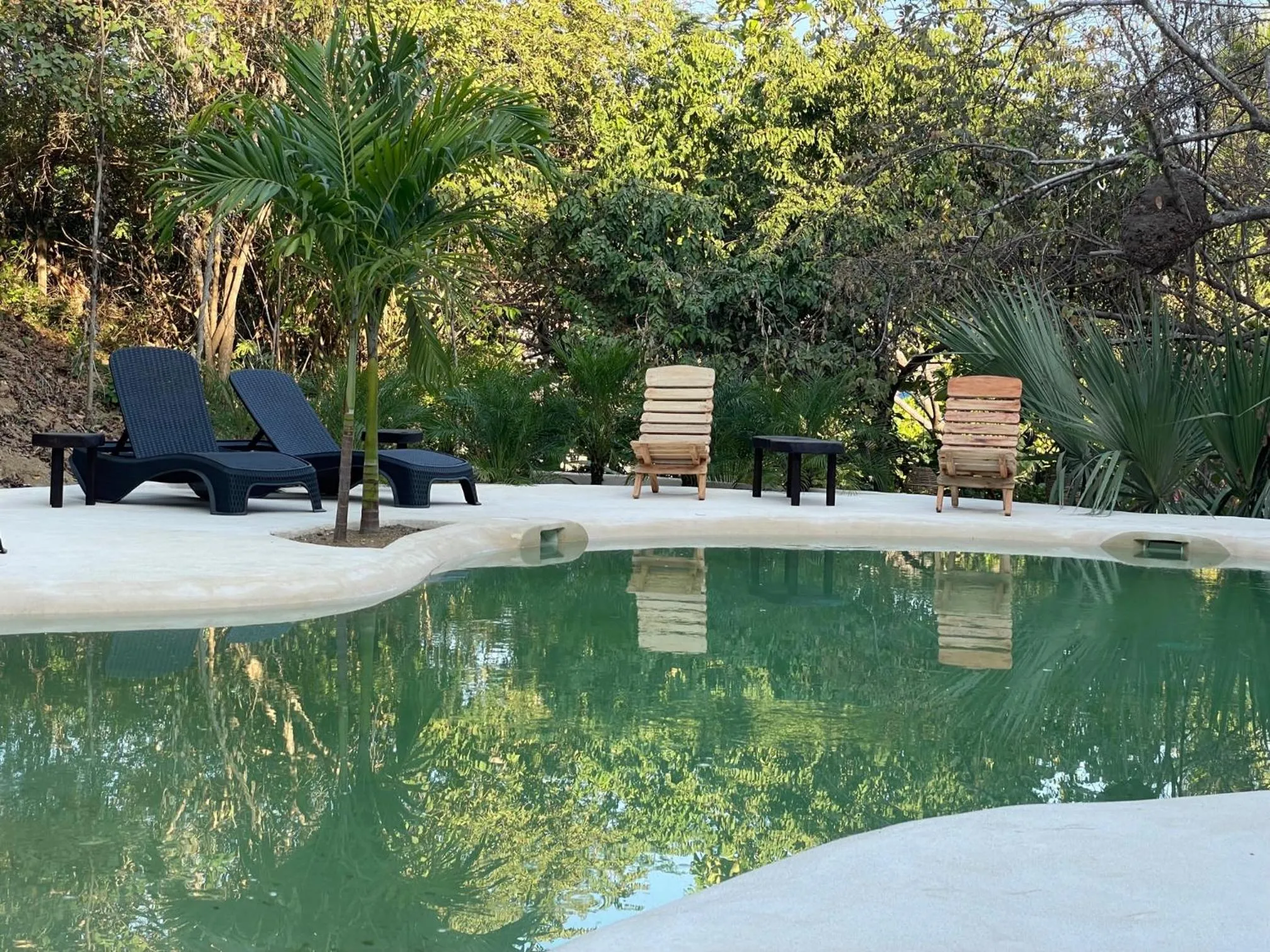 Pool view in COCOS HOTEL