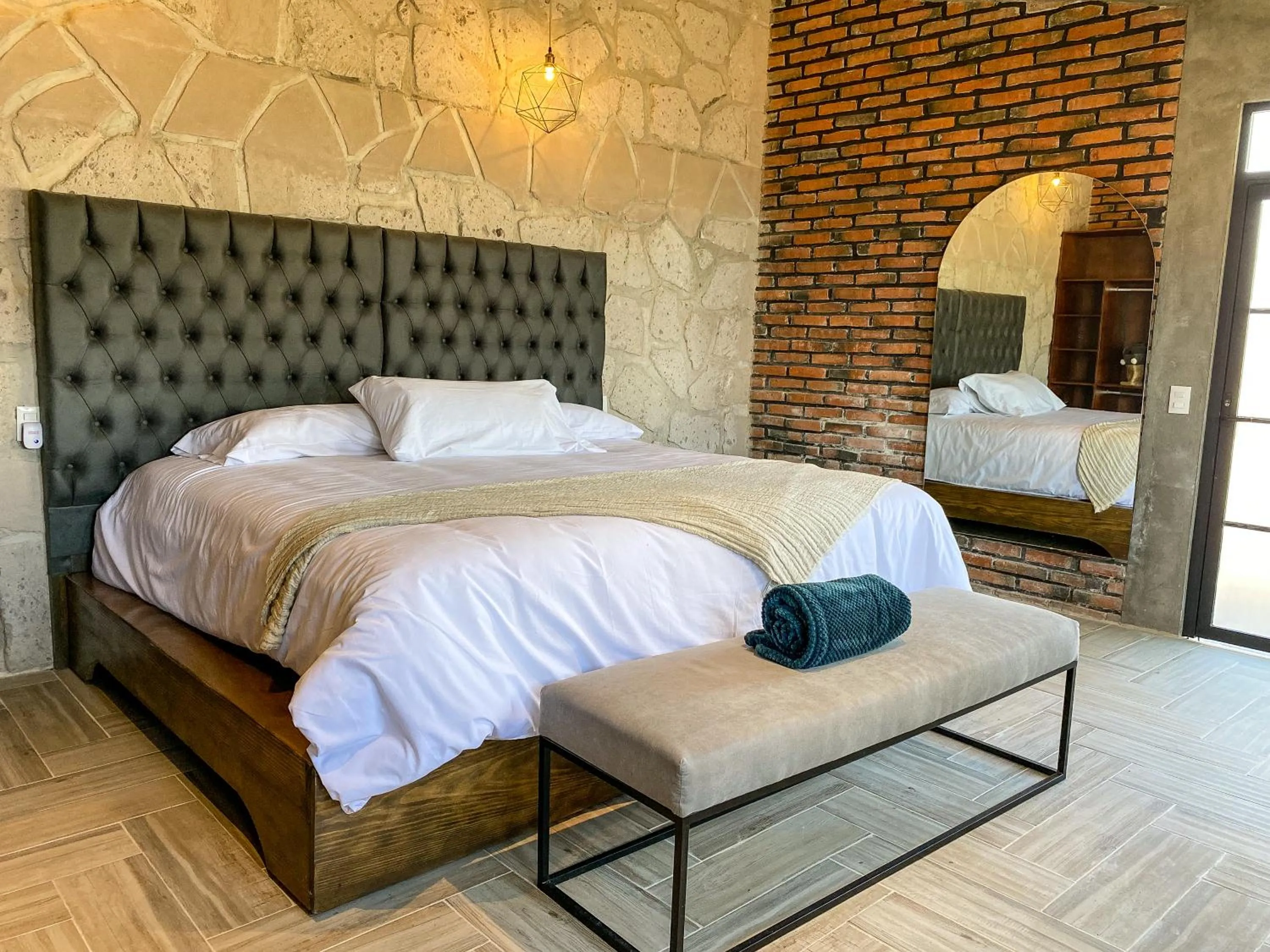 Bed in Dos Aguas Hotel Boutique