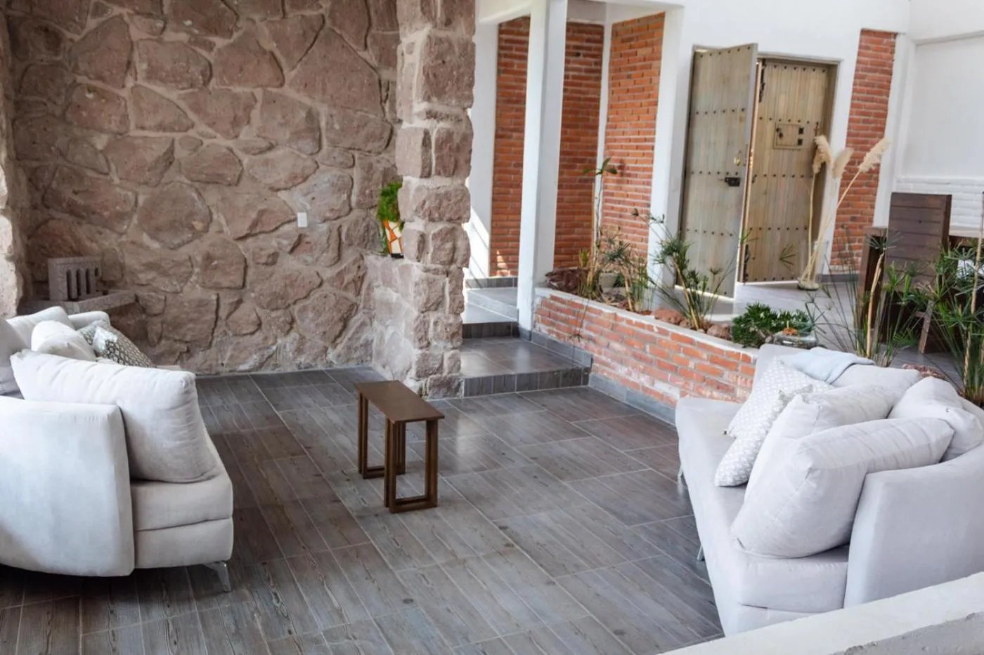 Living room in Dos Aguas Hotel Boutique