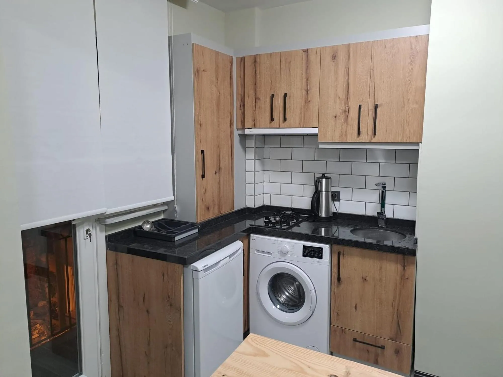washing machine in Taksim Nida Flats