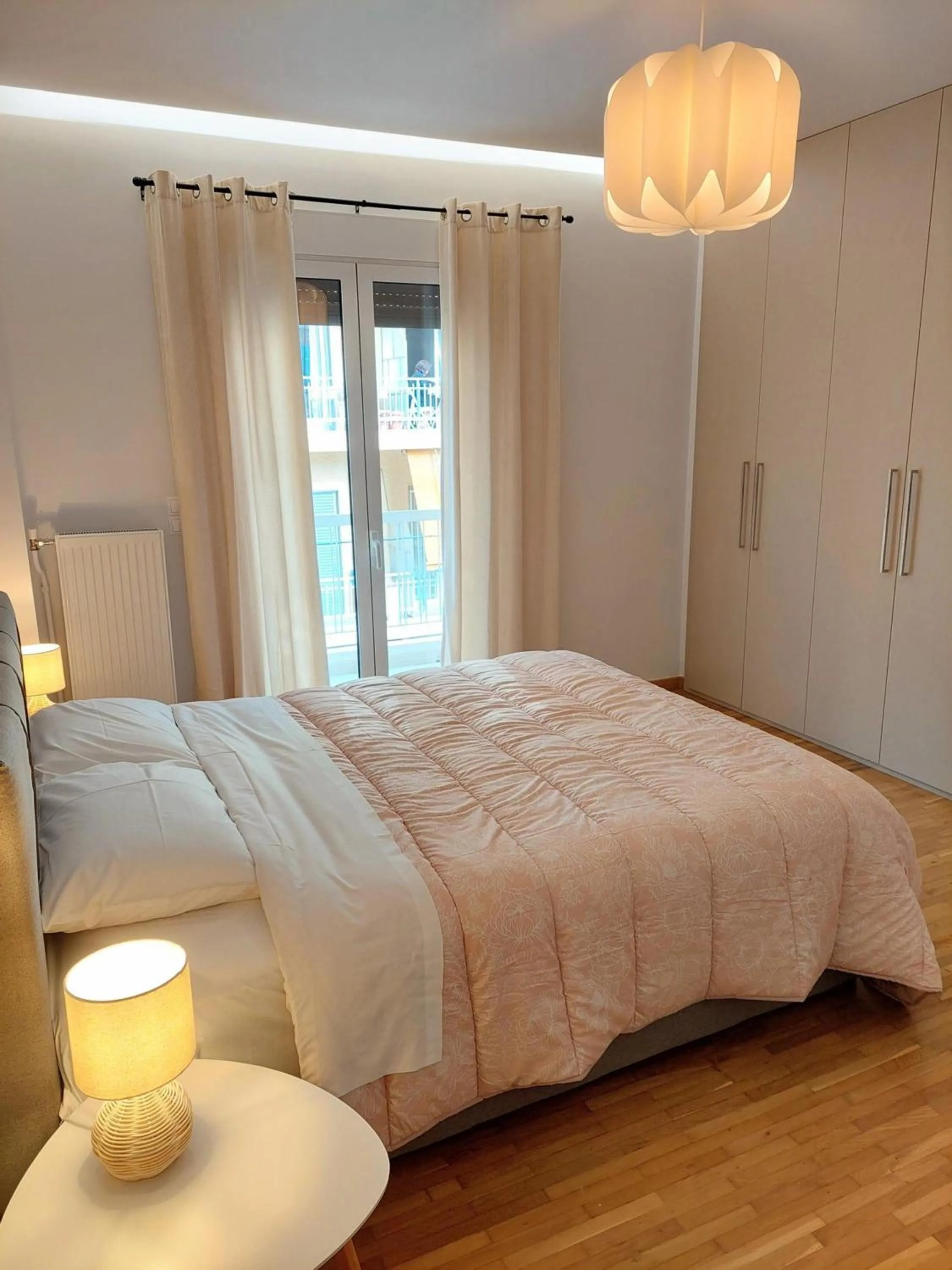 Bed in Wonderful apartment in Acropolis