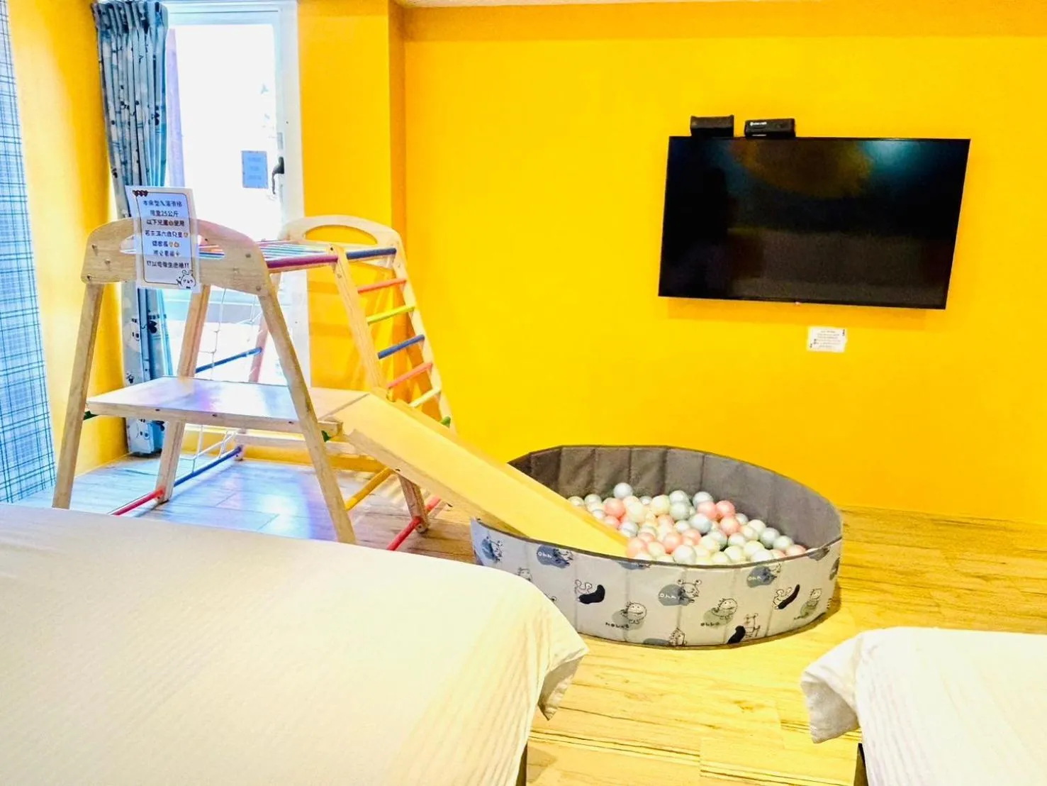 Children play ground in Have Fun Hotel