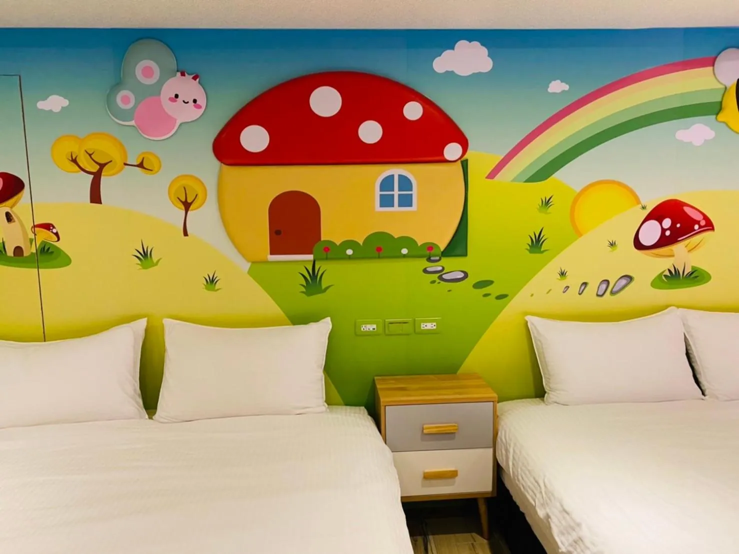 Bed in Have Fun Hotel