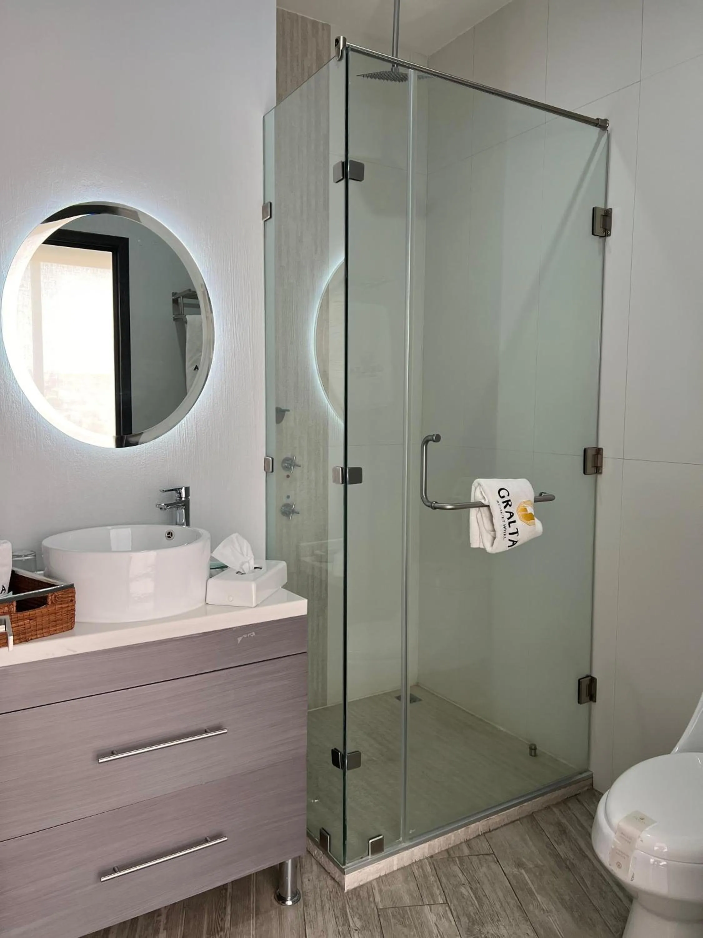 Bathroom in Hotel GRALTA