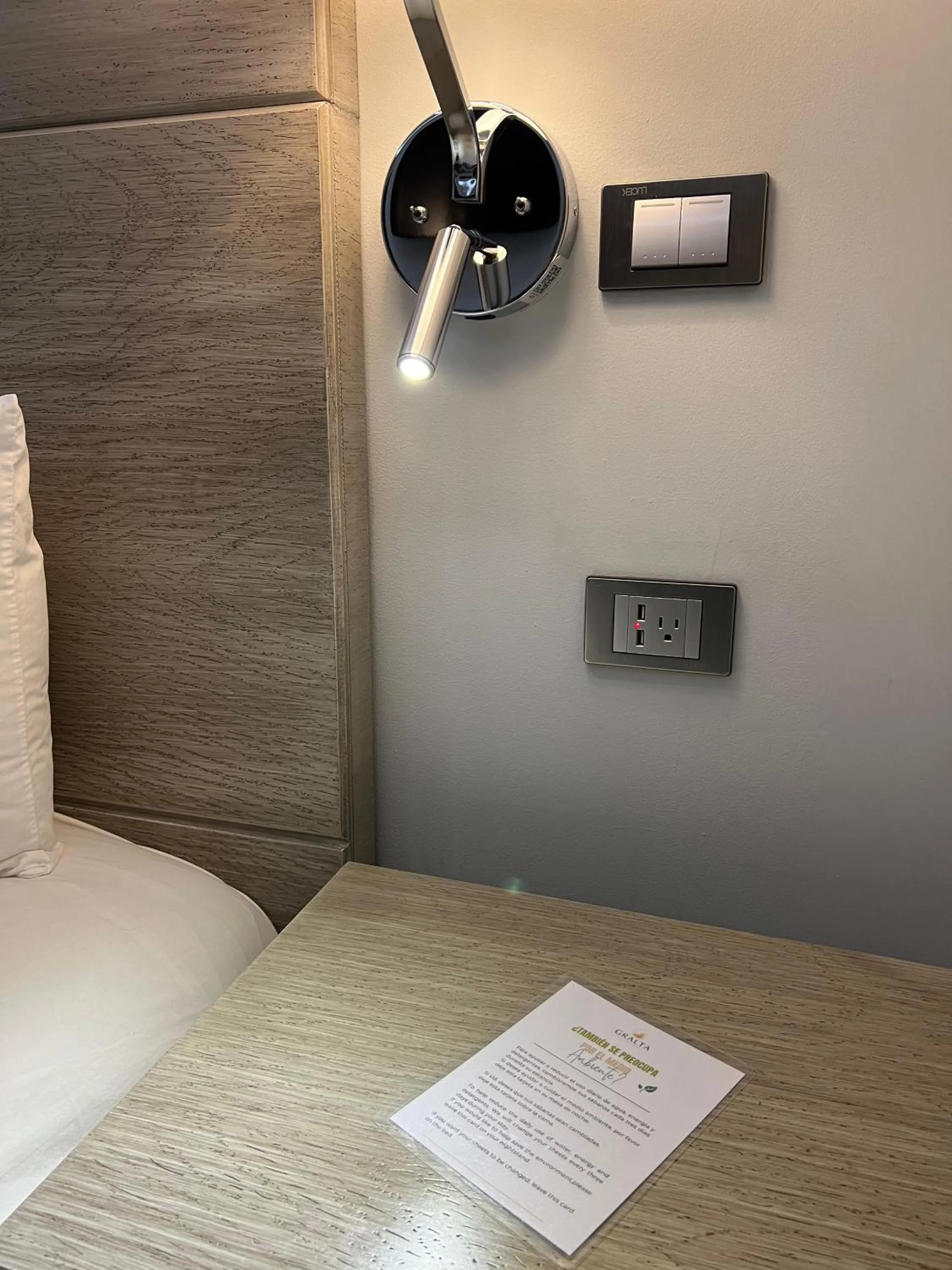 Decorative detail, Bed in Hotel GRALTA