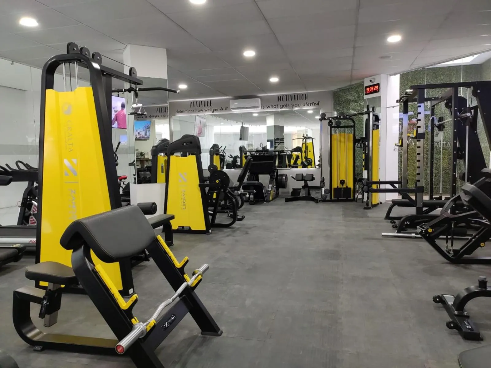 Fitness centre/facilities in Hotel GRALTA