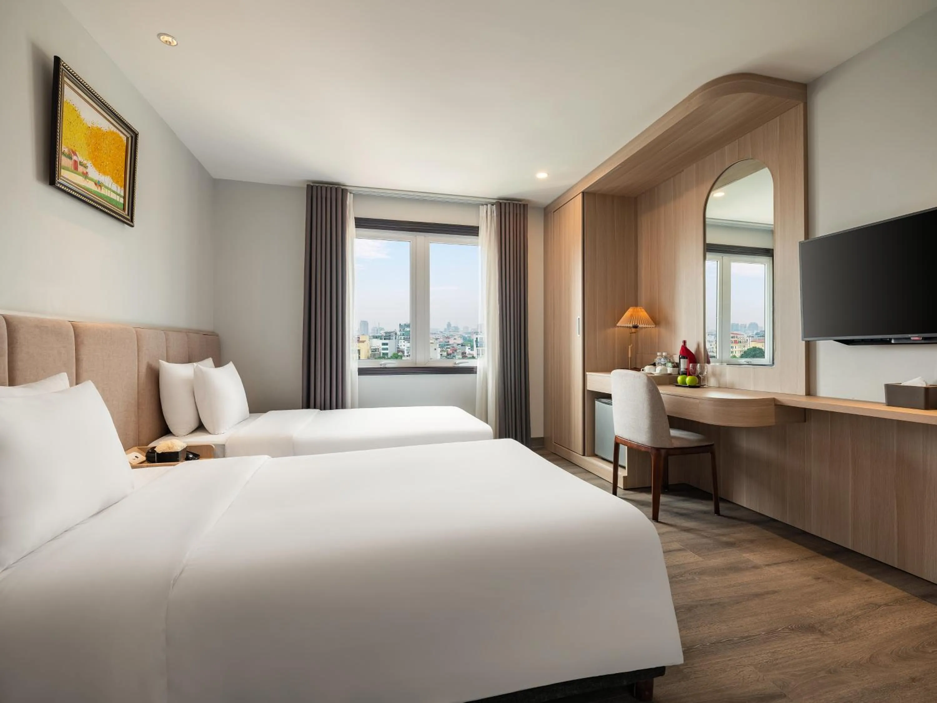 Bedroom, Bed in Minasi Premium Hotel