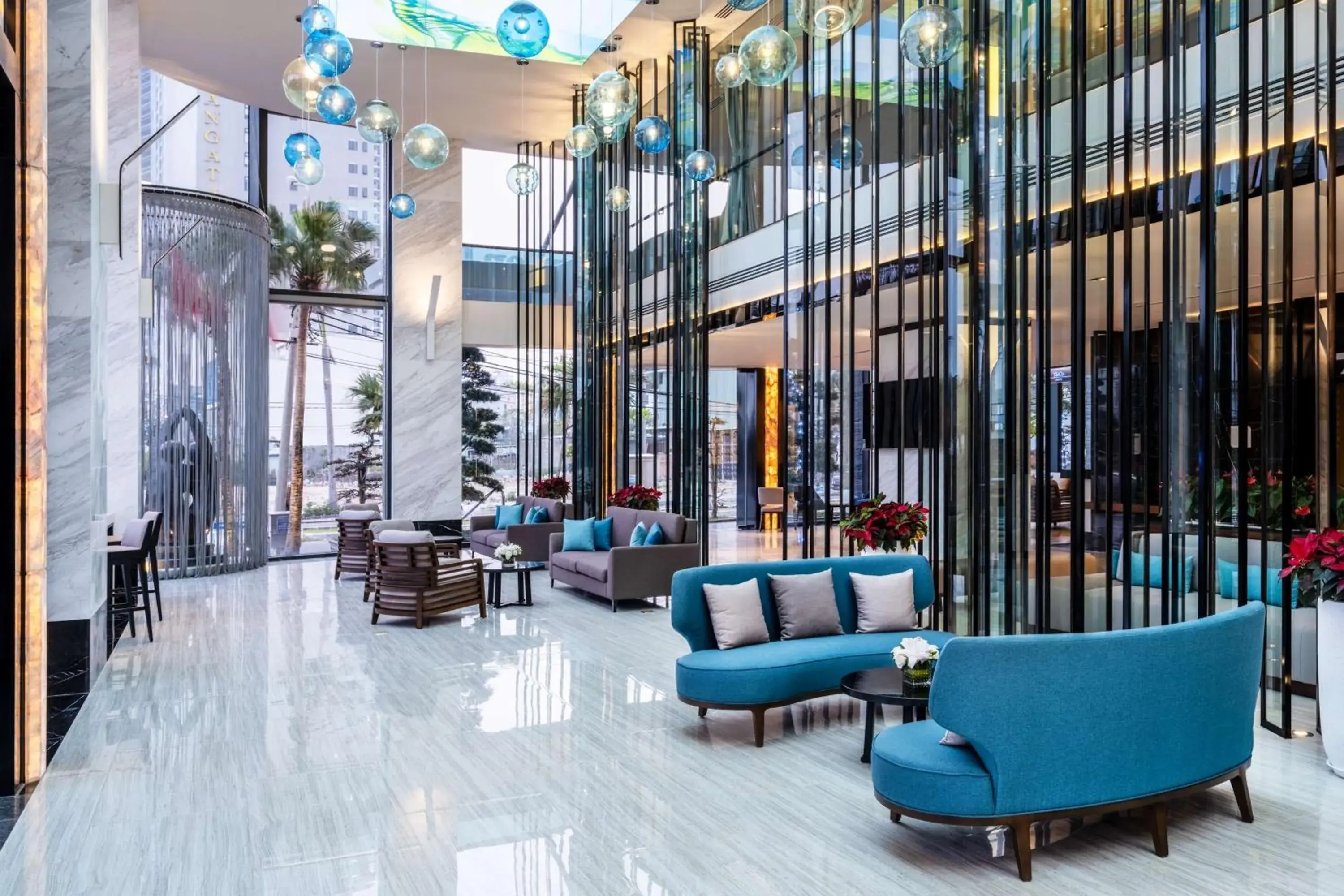 Lobby or reception in Hilton Garden Inn Da Nang Lobby or reception in Hilton Garden Inn Da Nang
