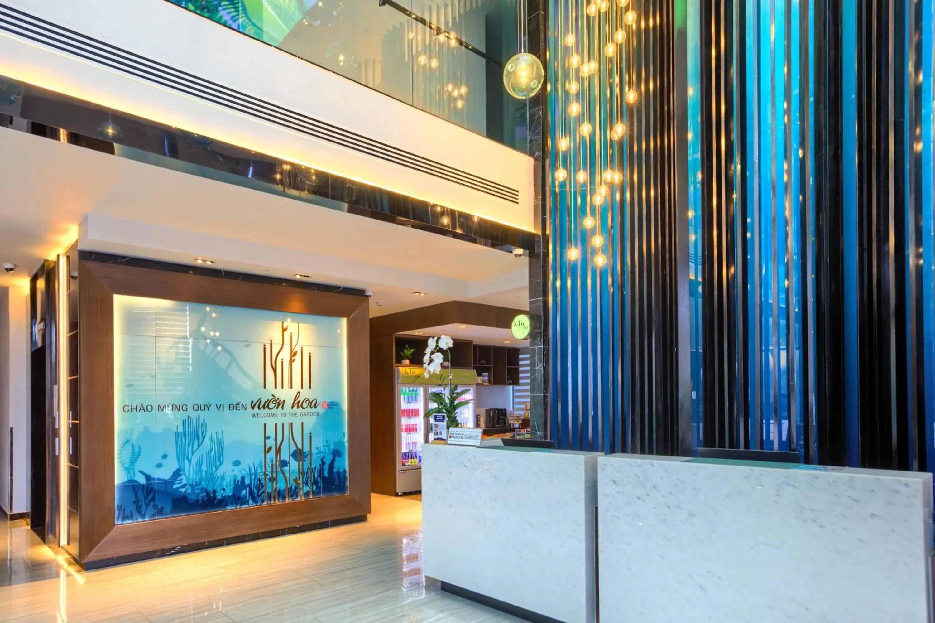 Lobby or reception in Hilton Garden Inn Da Nang Lobby or reception in Hilton Garden Inn Da Nang