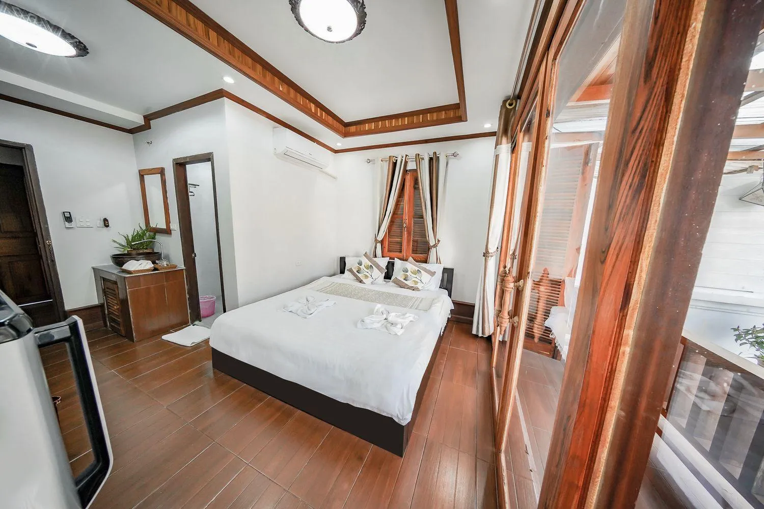 Bed in Villa Wanika 瓦尼卡别墅