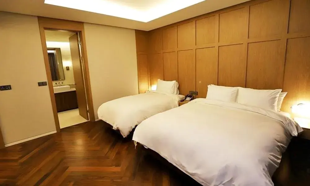 Bed in Gangneung Grey Hotel Bed in Gangneung Grey Hotel