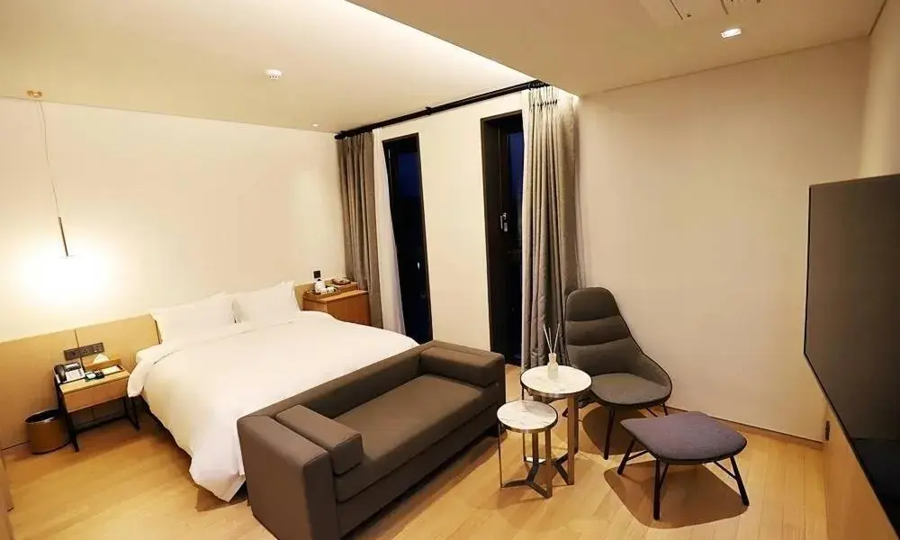 Bed in Gangneung Grey Hotel Bed in Gangneung Grey Hotel