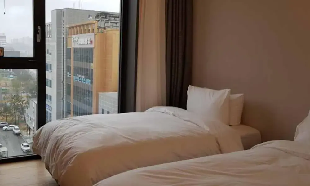 Bed in Gangneung Grey Hotel Bed in Gangneung Grey Hotel