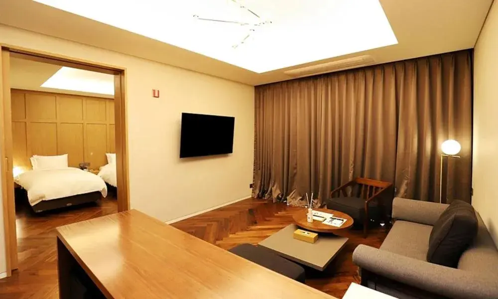 Bed in Gangneung Grey Hotel Bed in Gangneung Grey Hotel