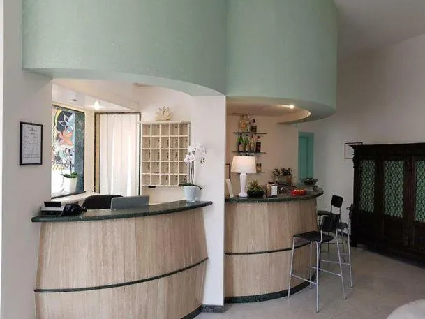 Lobby or reception in Hotel La Plancia