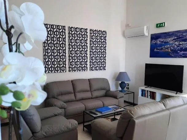 Living room in Hotel La Plancia