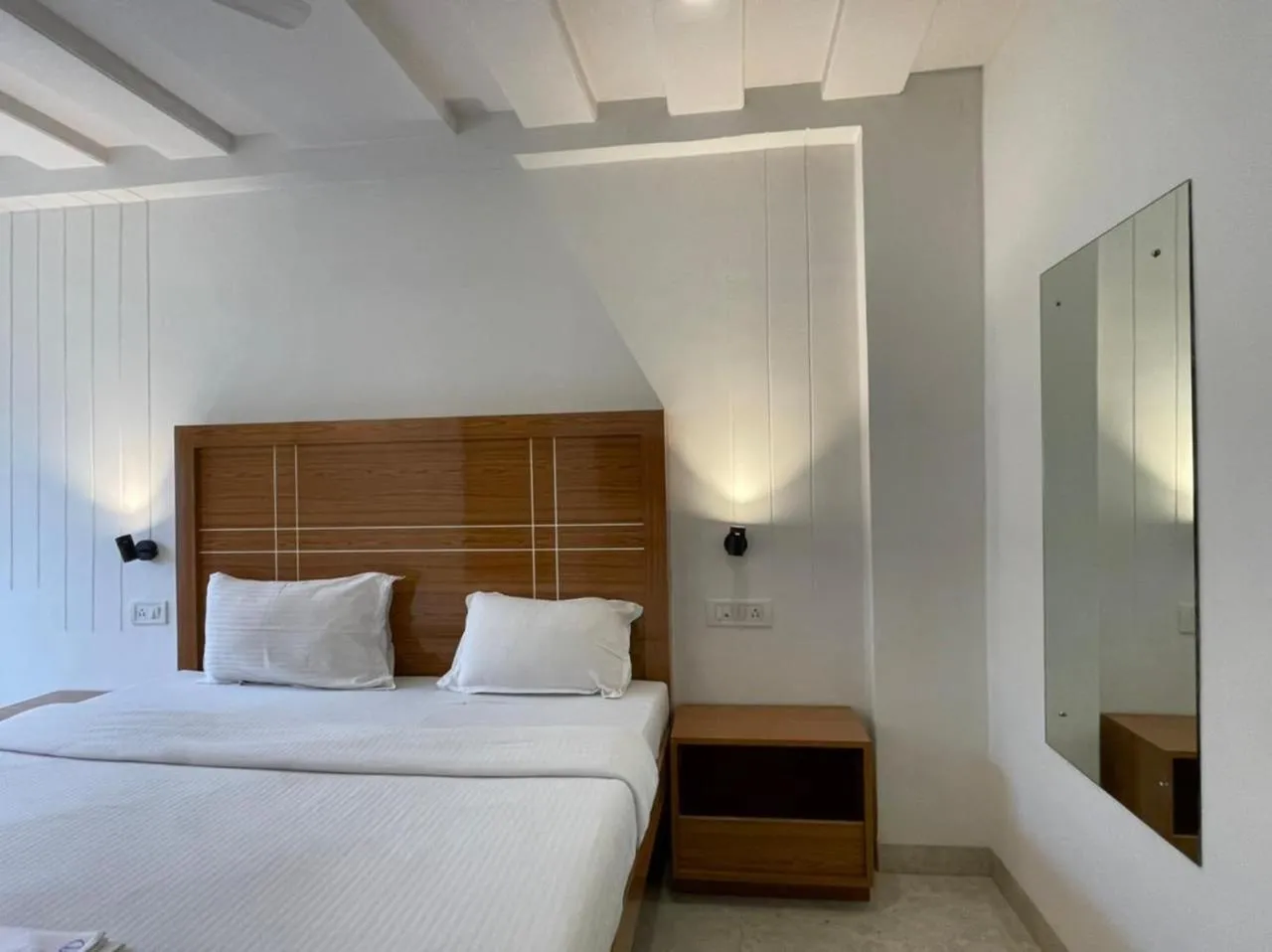 Bed in Hotel Holiday Pride