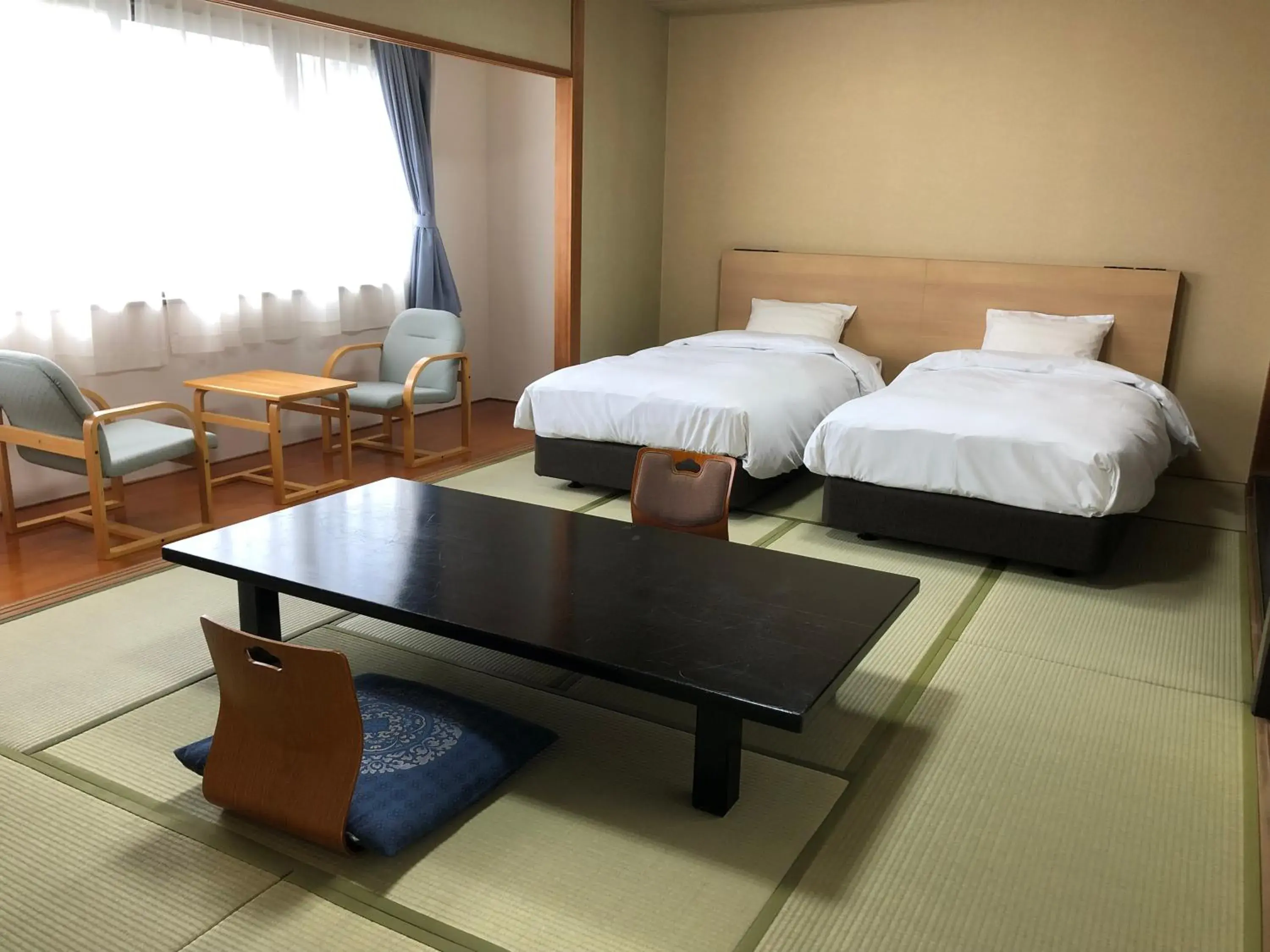 Photo of the whole room, Bed in Ureshino Onsen Yusyuku Sarayama Photo of the whole room, Bed in Ureshino Onsen Yusyuku Sarayama