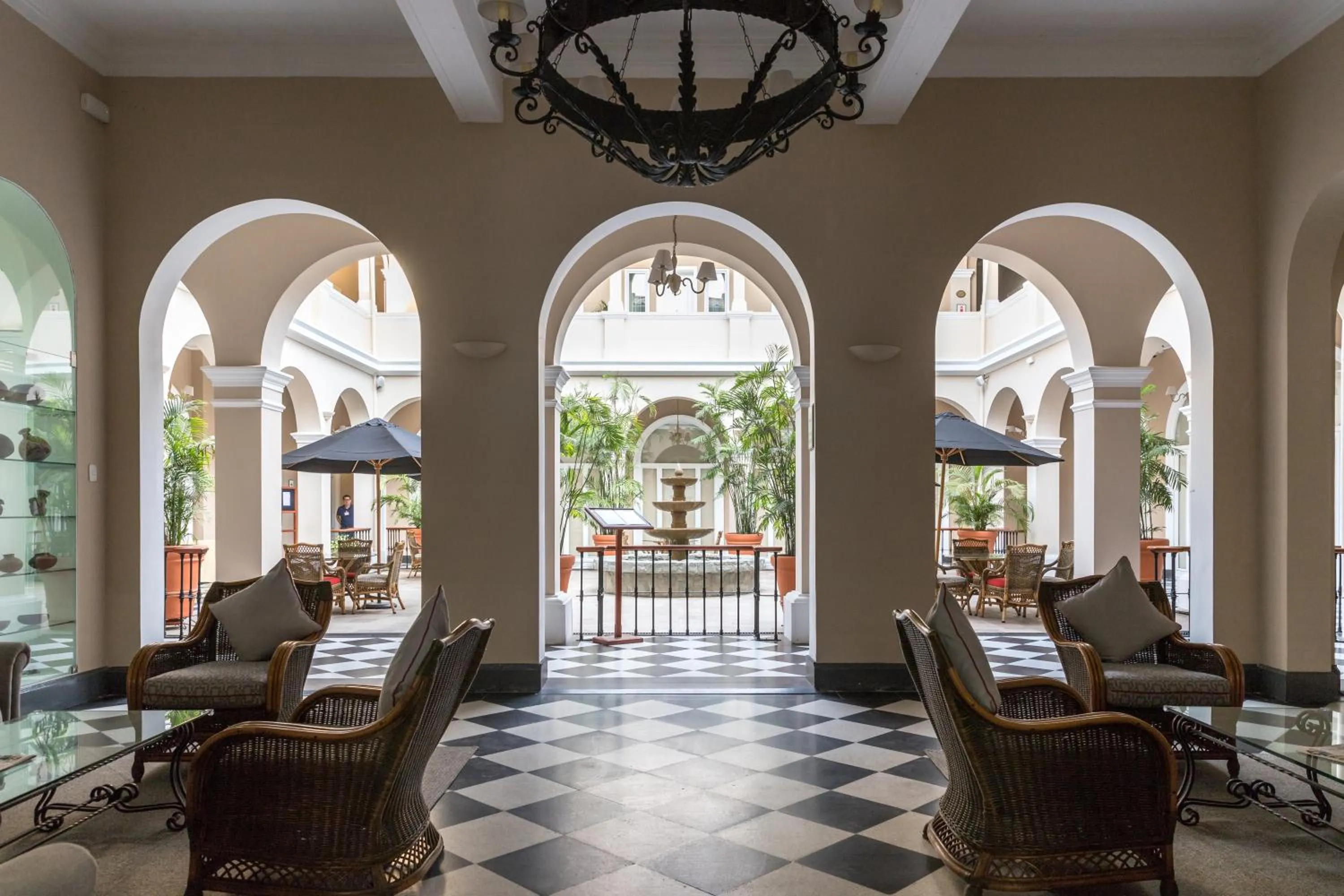 Patio in LP Los Portales Hotel Piura