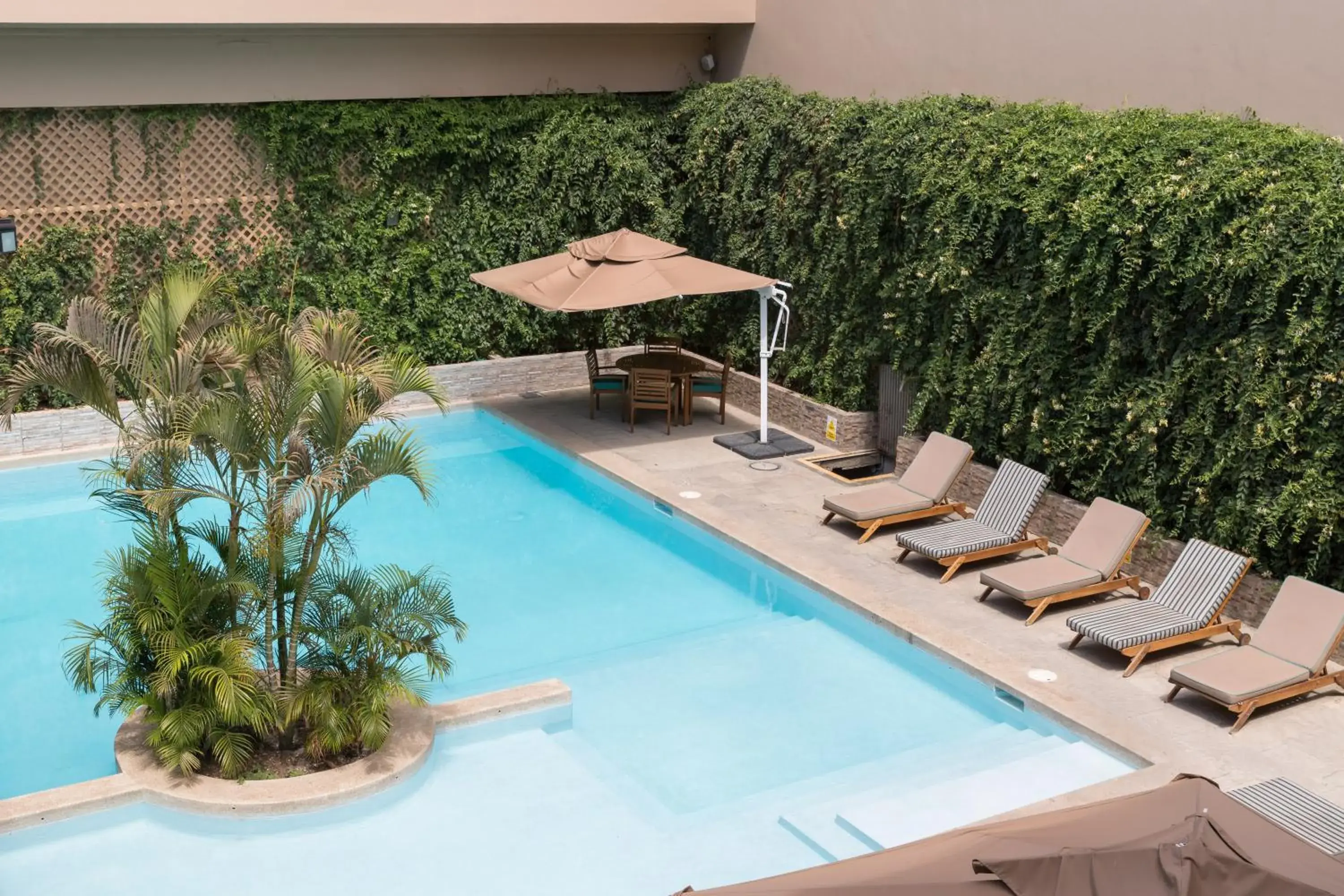 Pool view in LP Los Portales Hotel Piura Pool view in LP Los Portales Hotel Piura