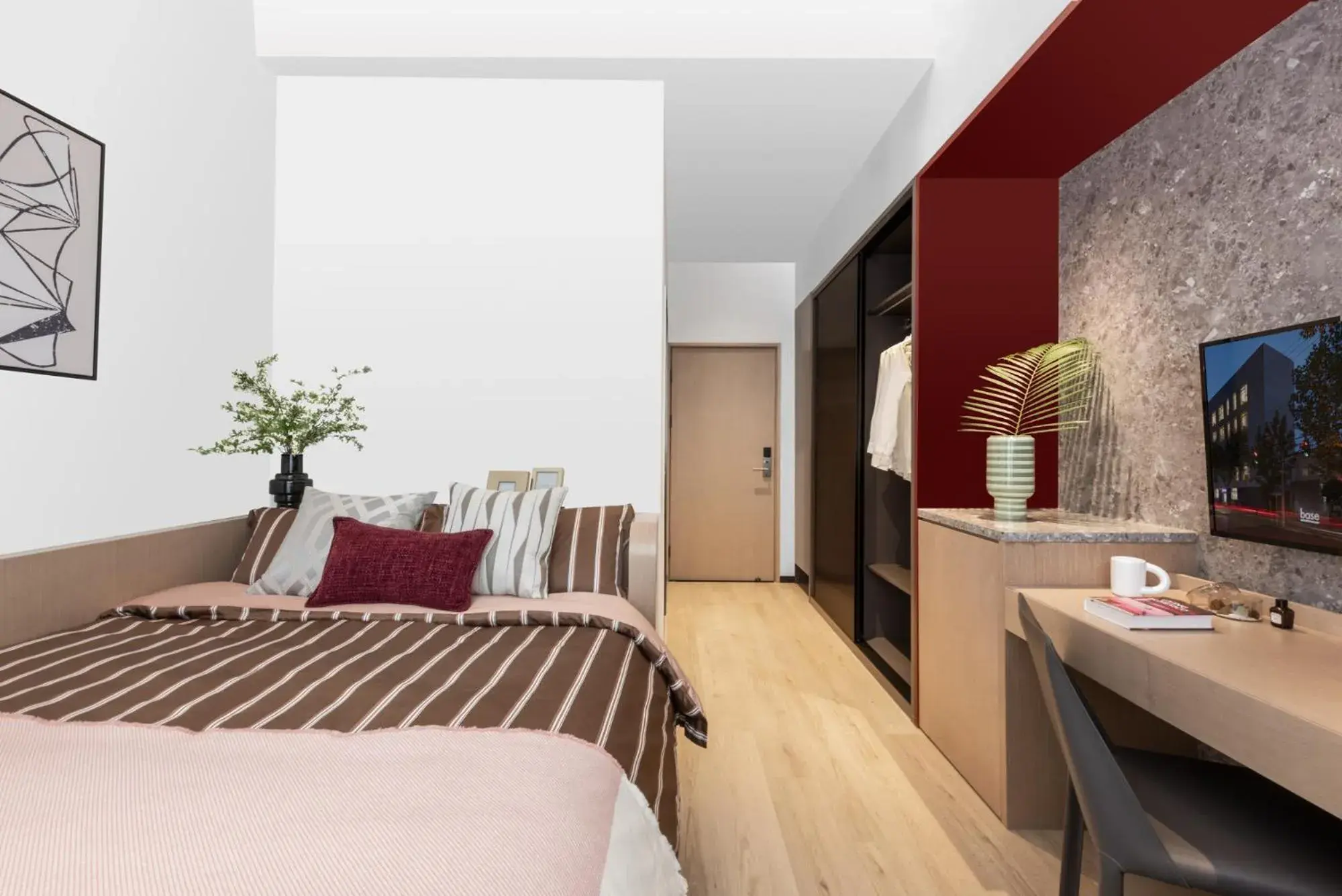 Standard Studio (free coffee, fully equipped shared kitchen, communal laundry room with washing machine and dryer) in base-Beijing Sanlitun Serviced Apartment Standard Studio (free coffee, fully equipped shared kitchen, communal laundry room with washing machine and dryer) in base-Beijing Sanlitun Serviced Apartment