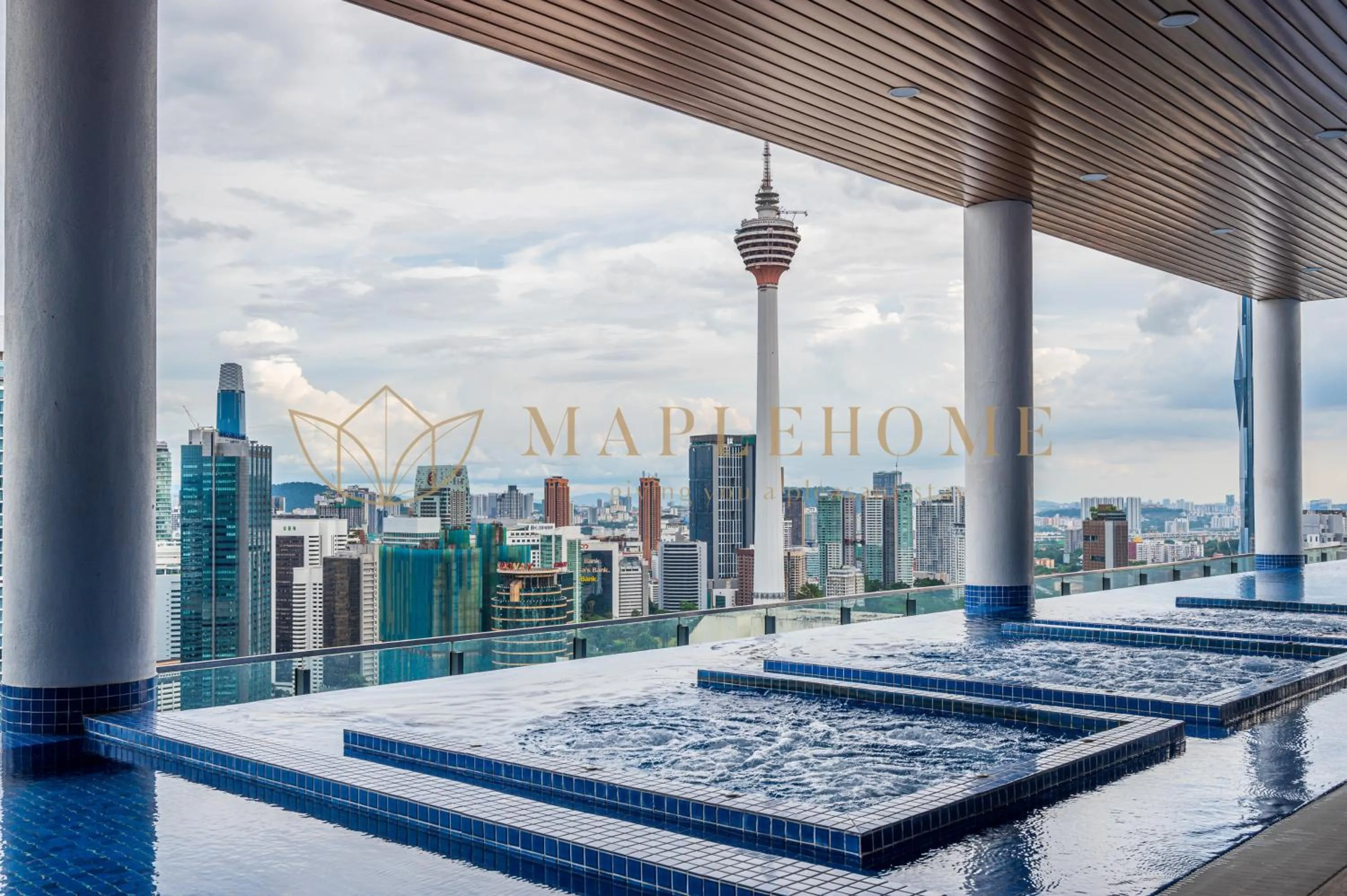 Hot Tub in The Colony and The Luxe Premier Suites Kuala Lumpur