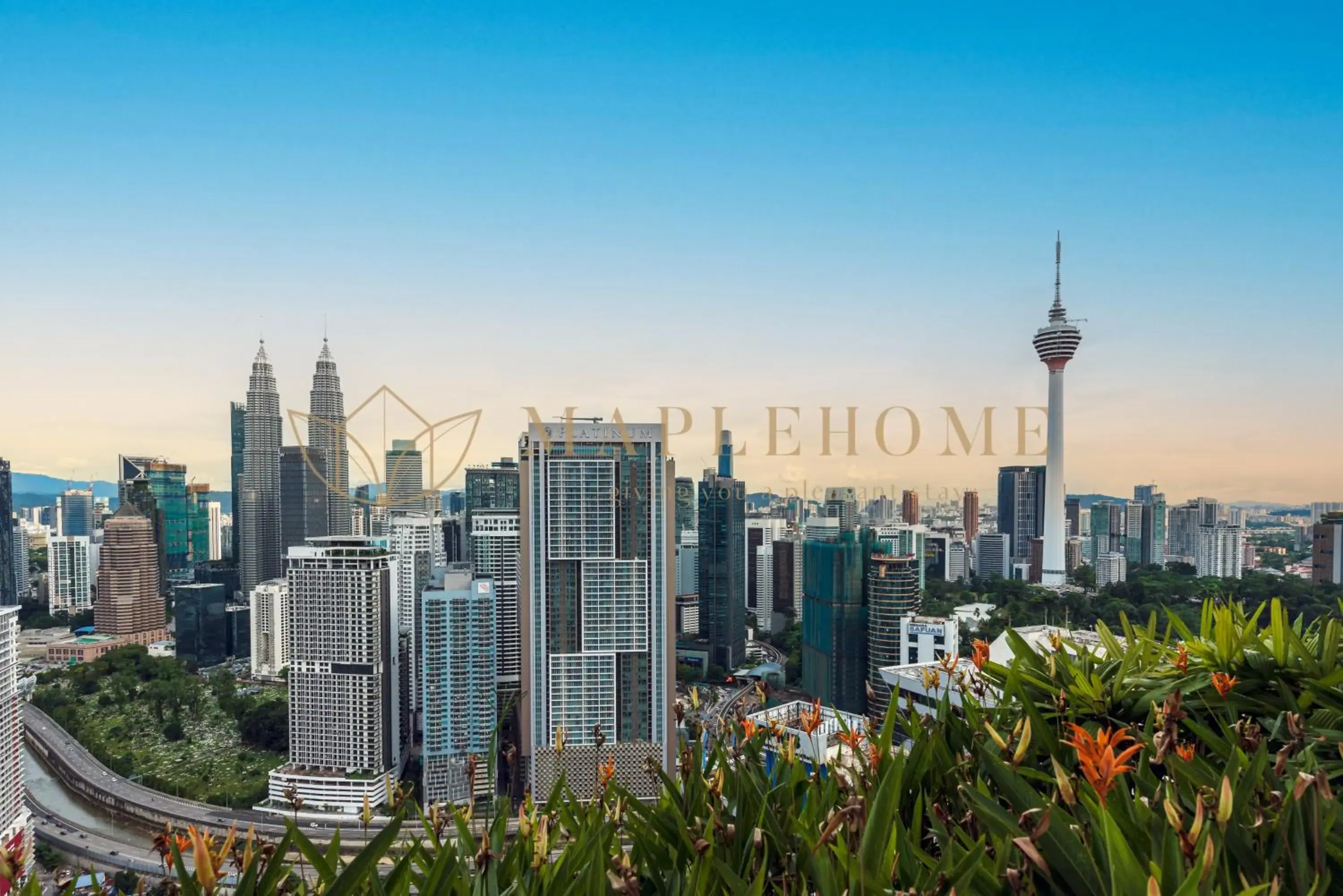 City view in The Colony and The Luxe Premier Suites Kuala Lumpur City view in The Colony and The Luxe Premier Suites Kuala Lumpur