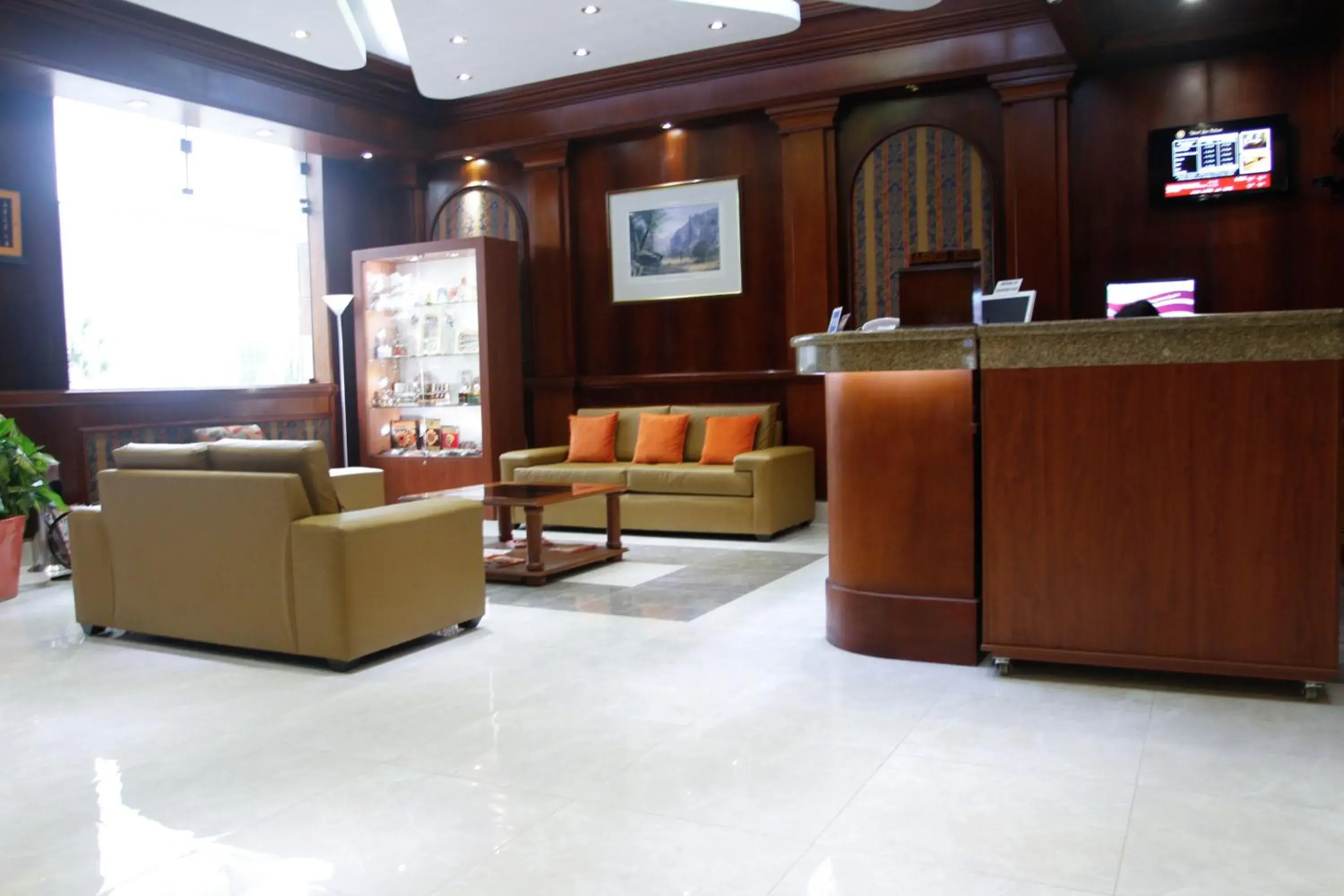 Lobby or reception in Hotel Las Palmas Lobby or reception in Hotel Las Palmas
