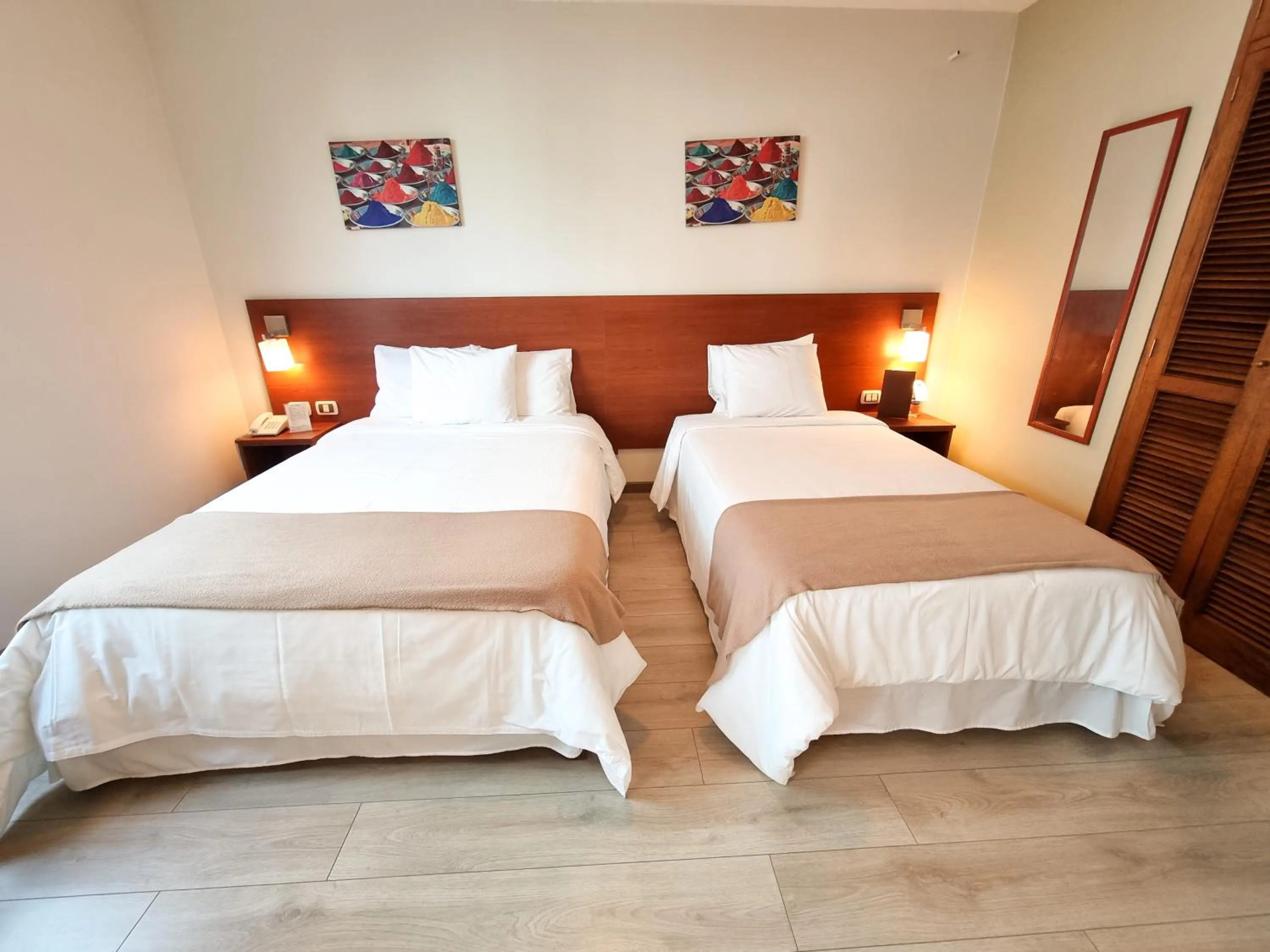 Bed in Hotel Las Palmas