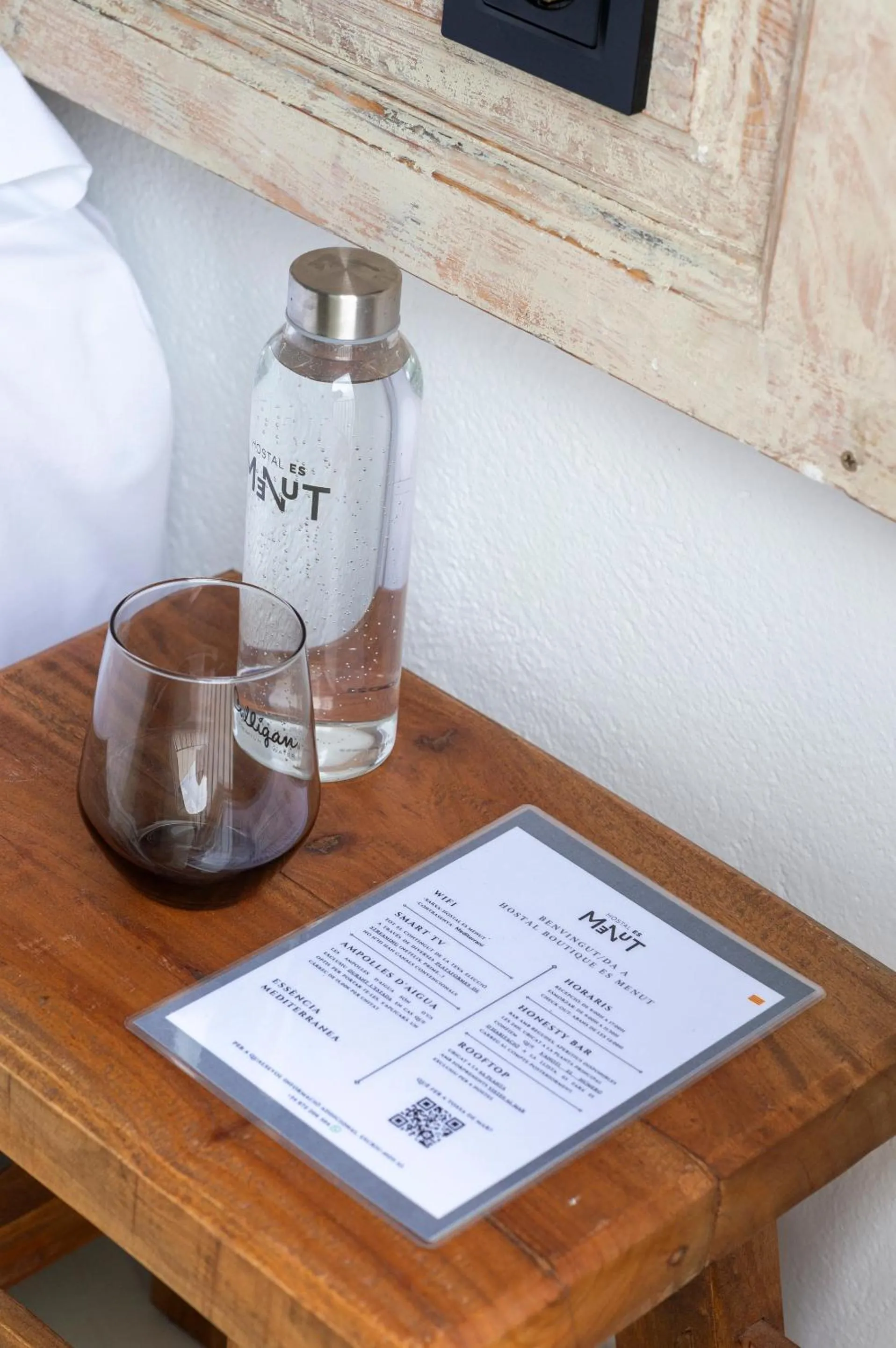 Decorative detail in Hostal Boutique Es Menut