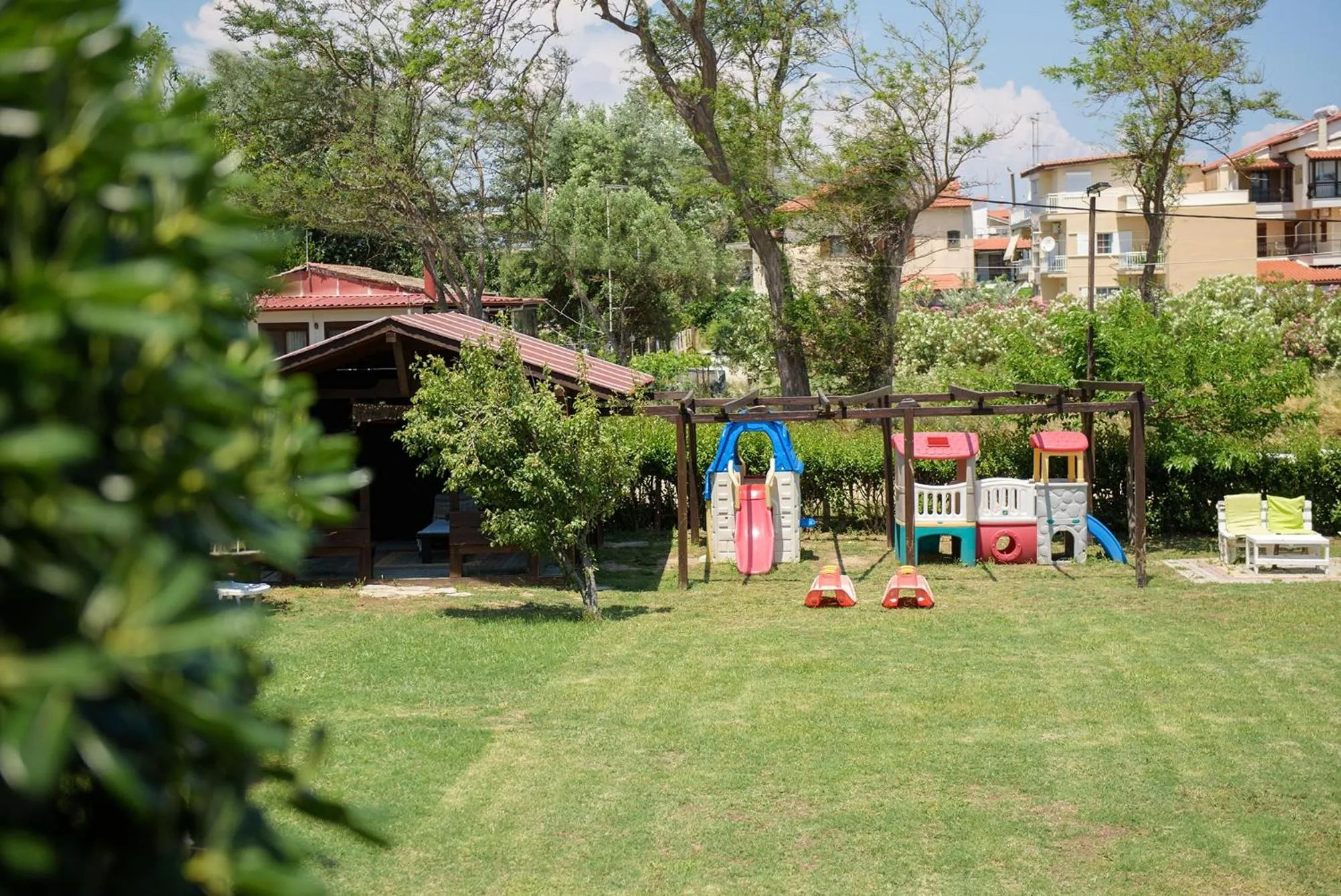 Children play ground in Hotel Papanikolaou