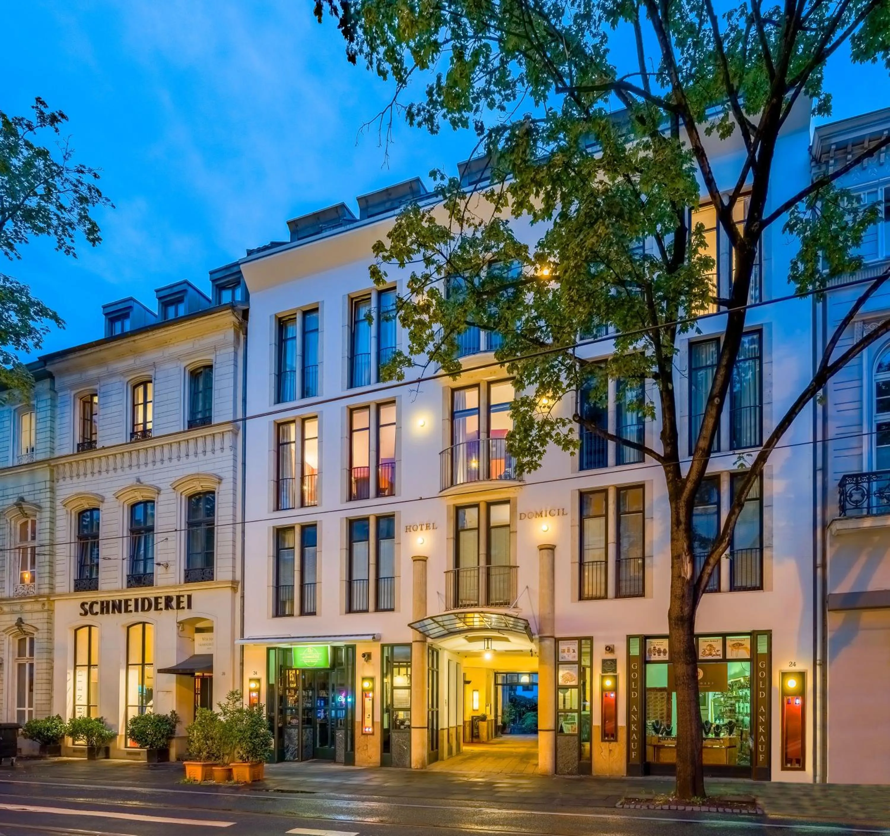 Property building in Domicil Hotel Bonn