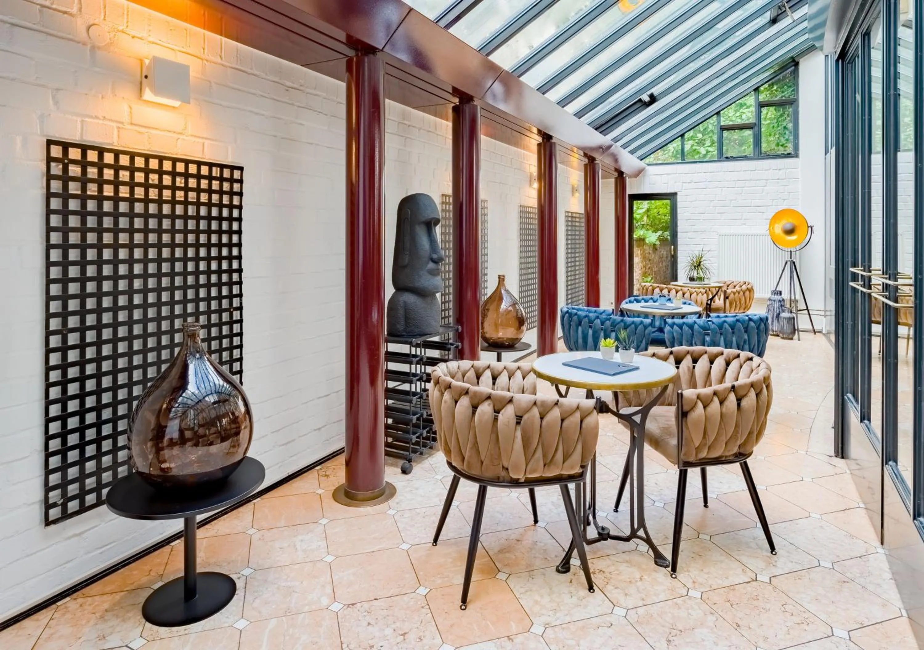 Lobby or reception in Domicil Hotel Bonn