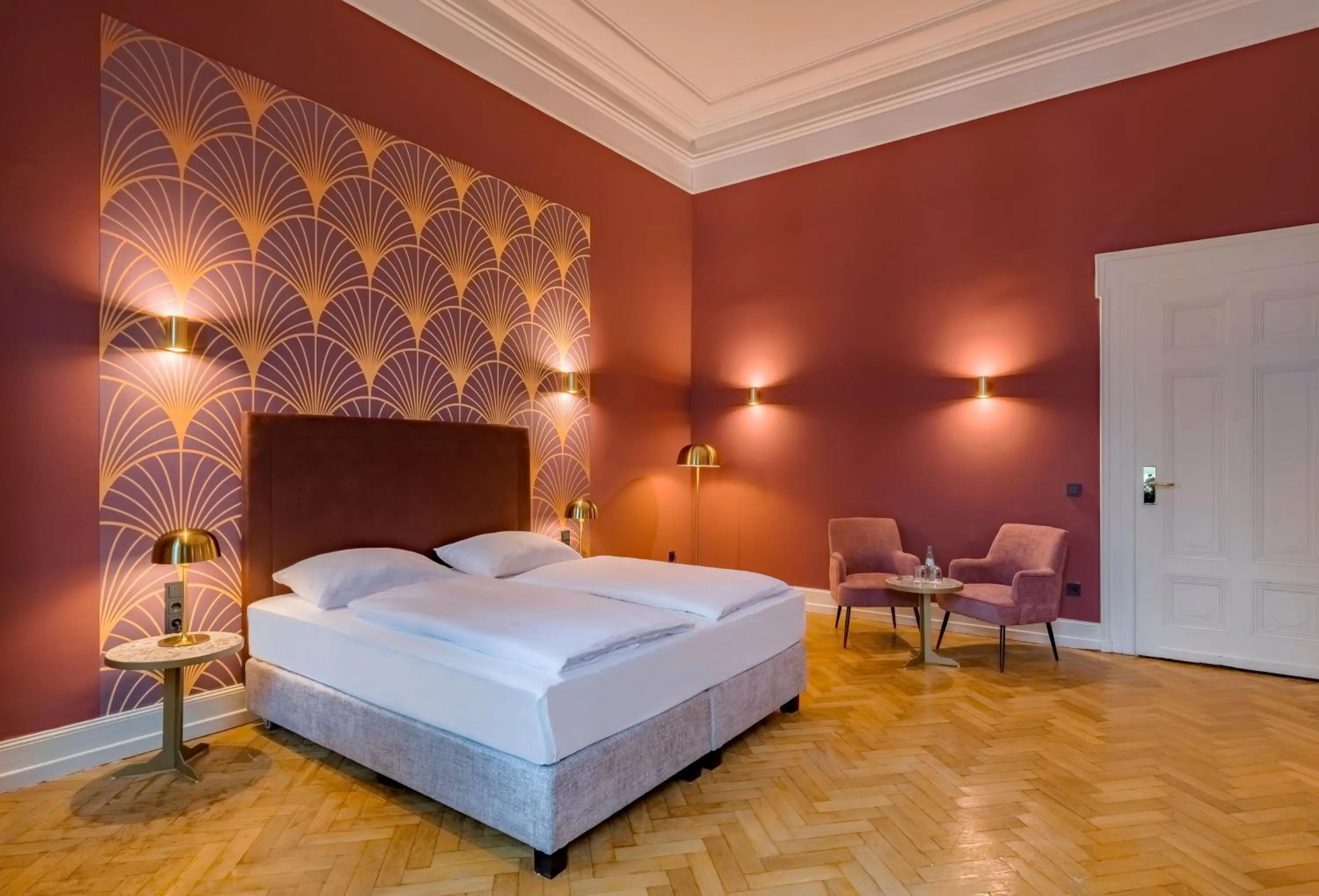 Photo of the whole room, Bed in Domicil Hotel Bonn