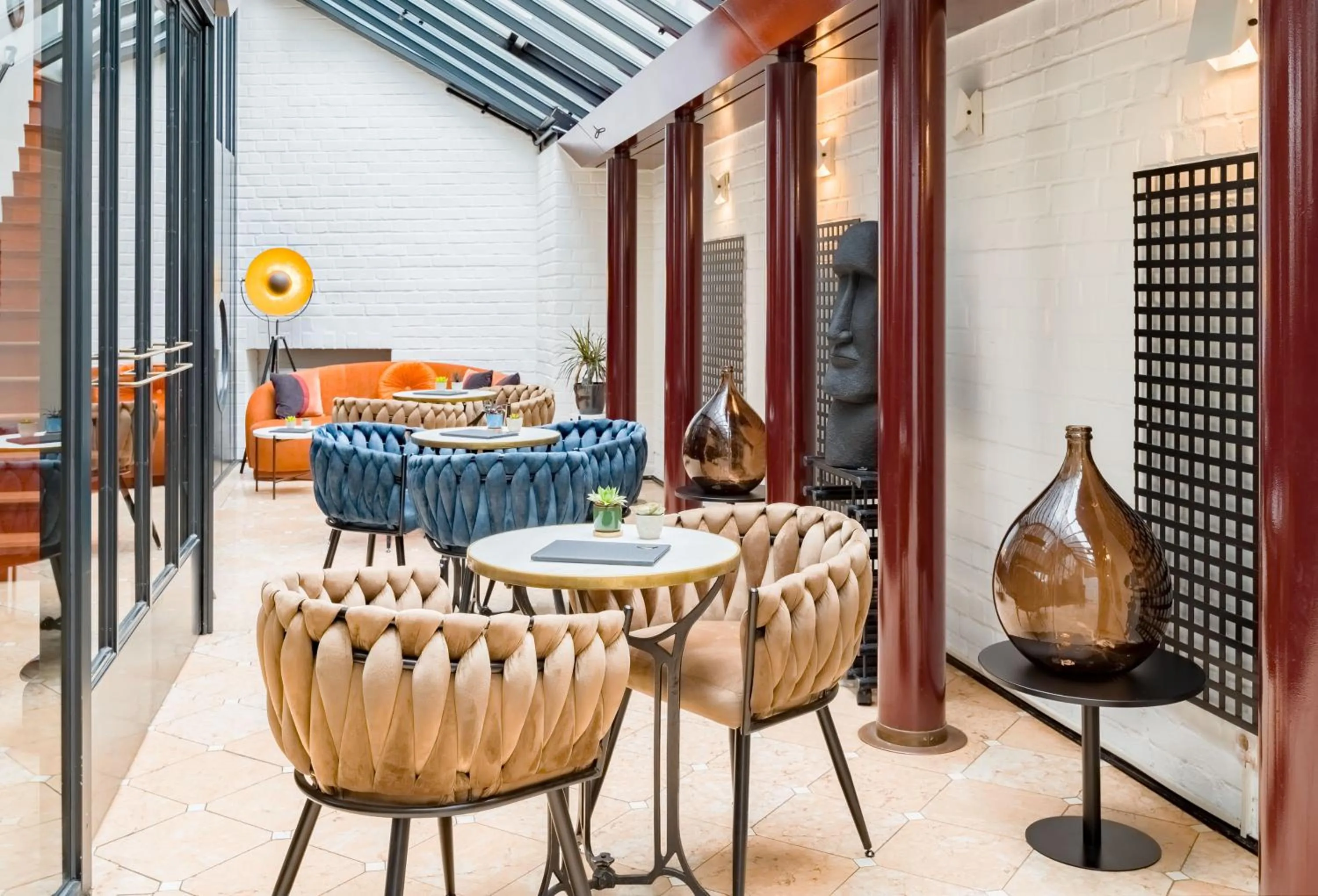 Lobby or reception in Domicil Hotel Bonn