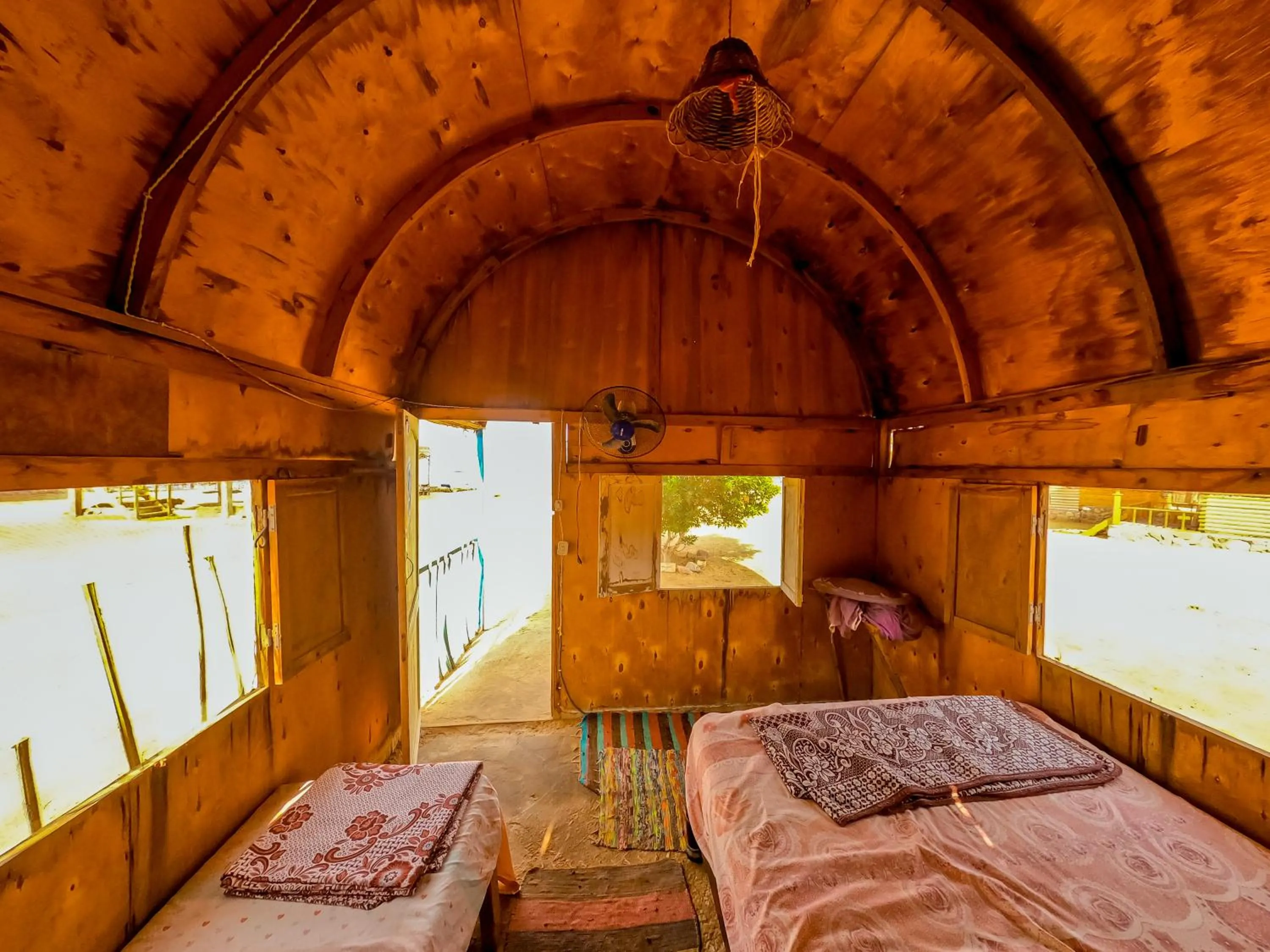 Bed in Baraka Camp