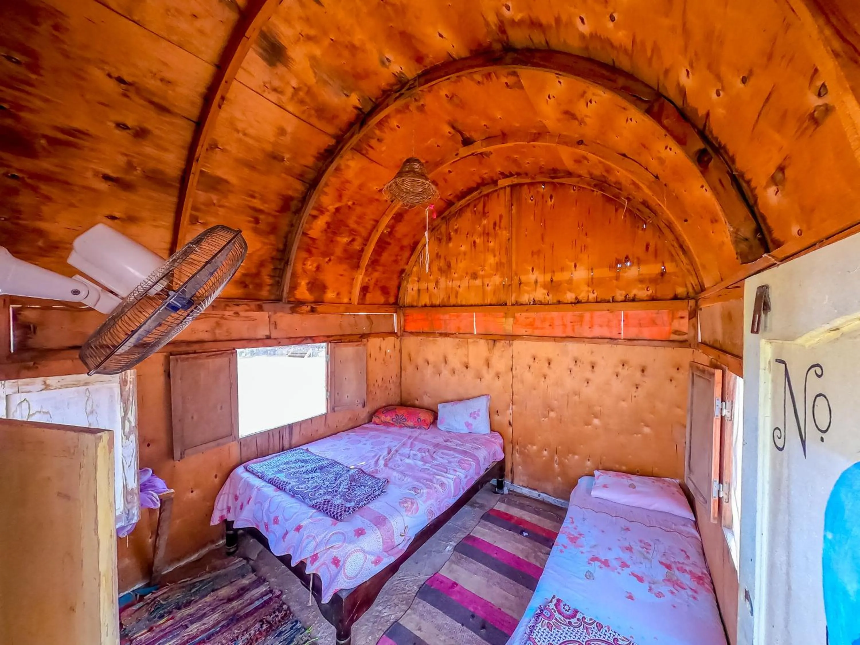 Bed in Baraka Camp