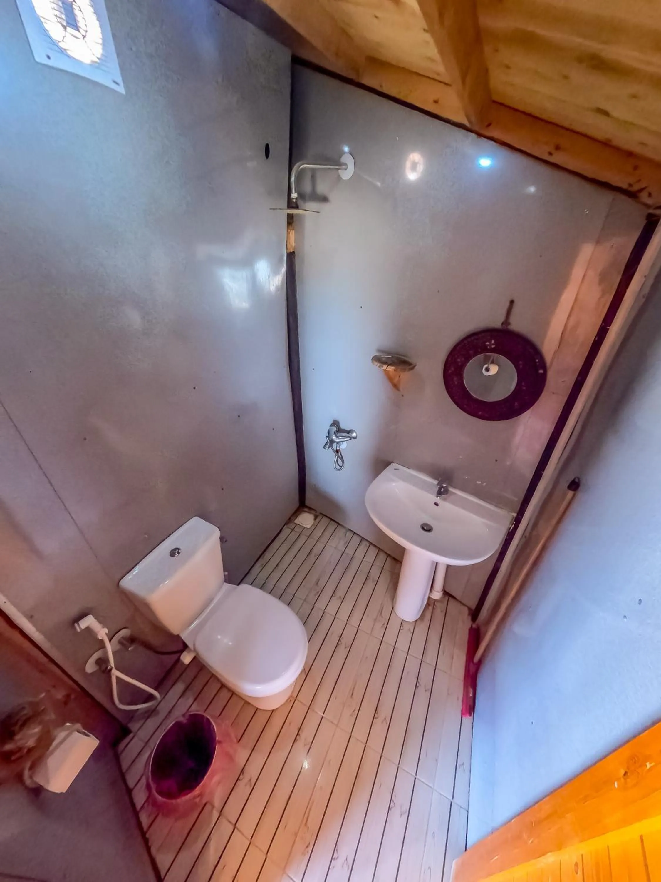 Toilet in Baraka Camp